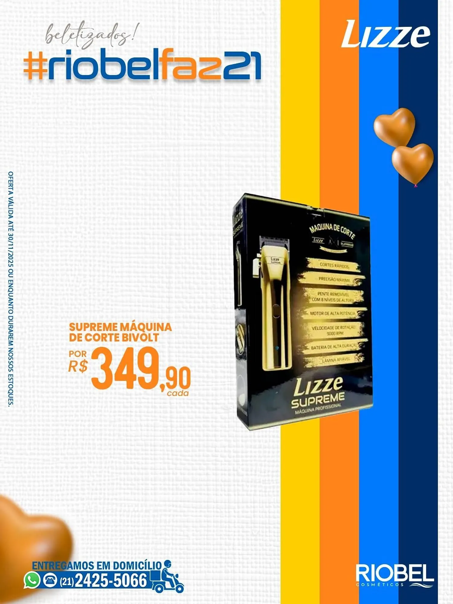 Encarte de Catálogo Rio Bel 7 de novembro até 30 de novembro 2025 - Pagina 1