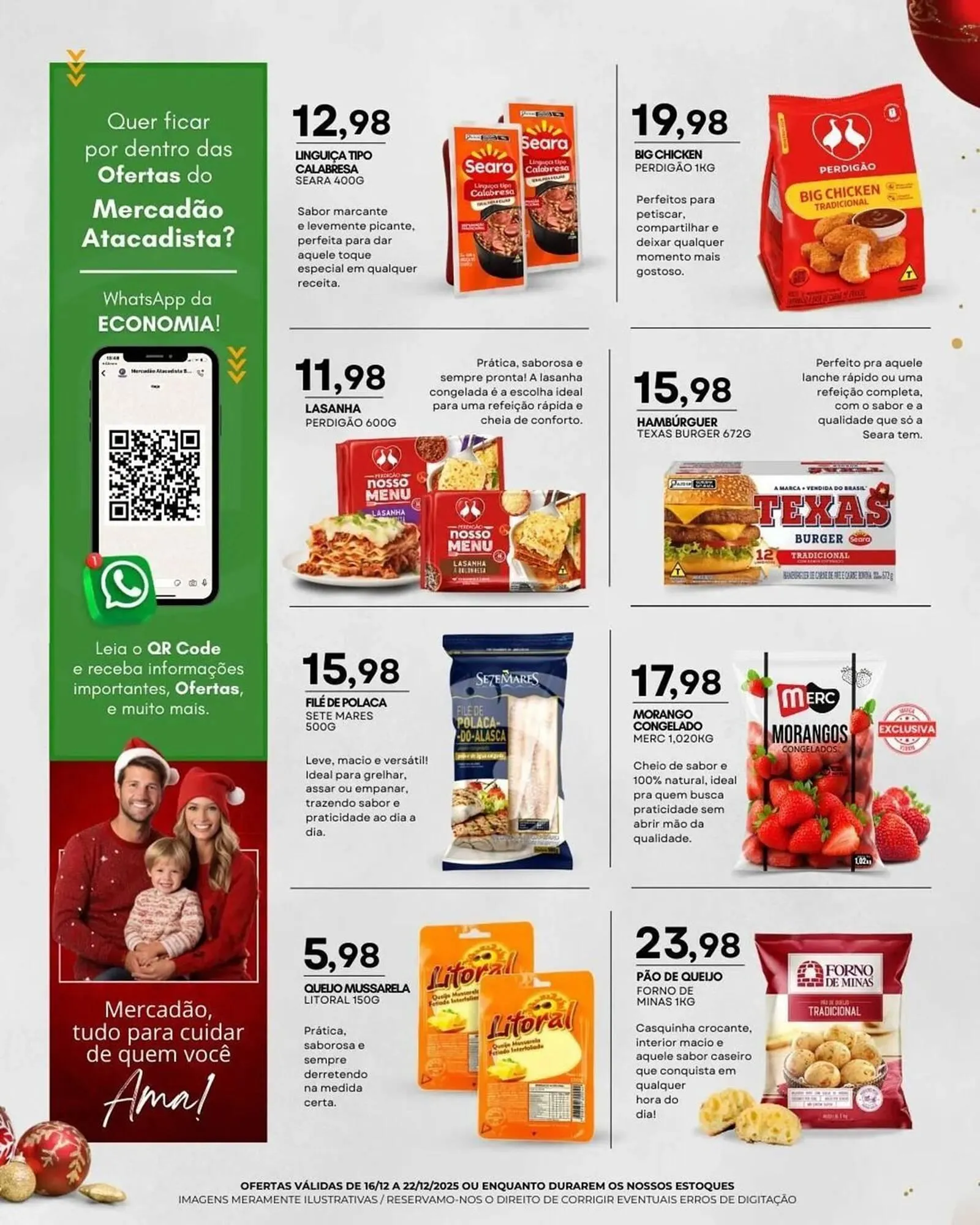 Encarte de Folheto Mercadão Atacadista 17 de dezembro até 22 de dezembro 2025 - Pagina 10
