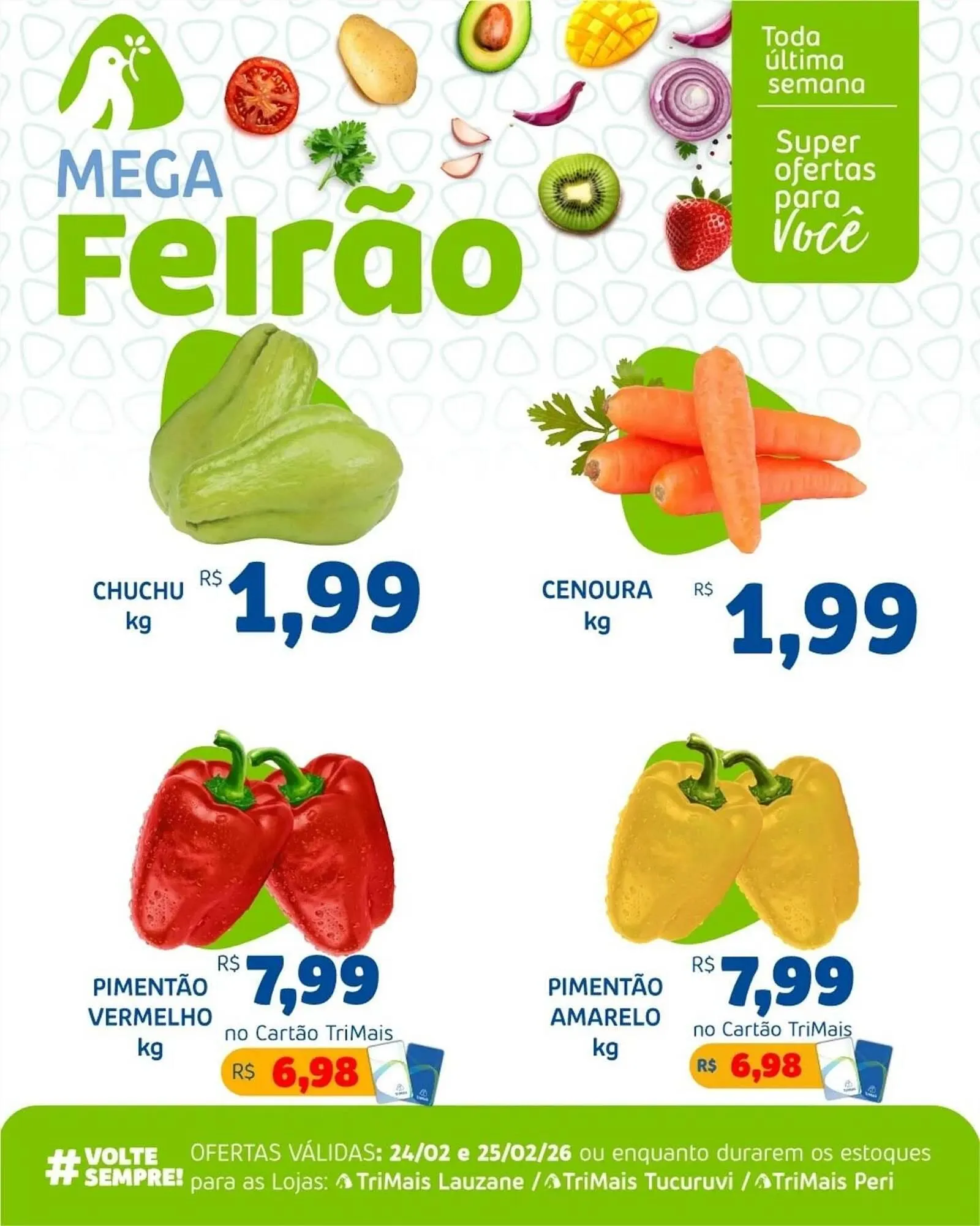 Encarte de Catálogo Trimais Supermercado 24 de fevereiro até 25 de fevereiro 2026 - Pagina 5