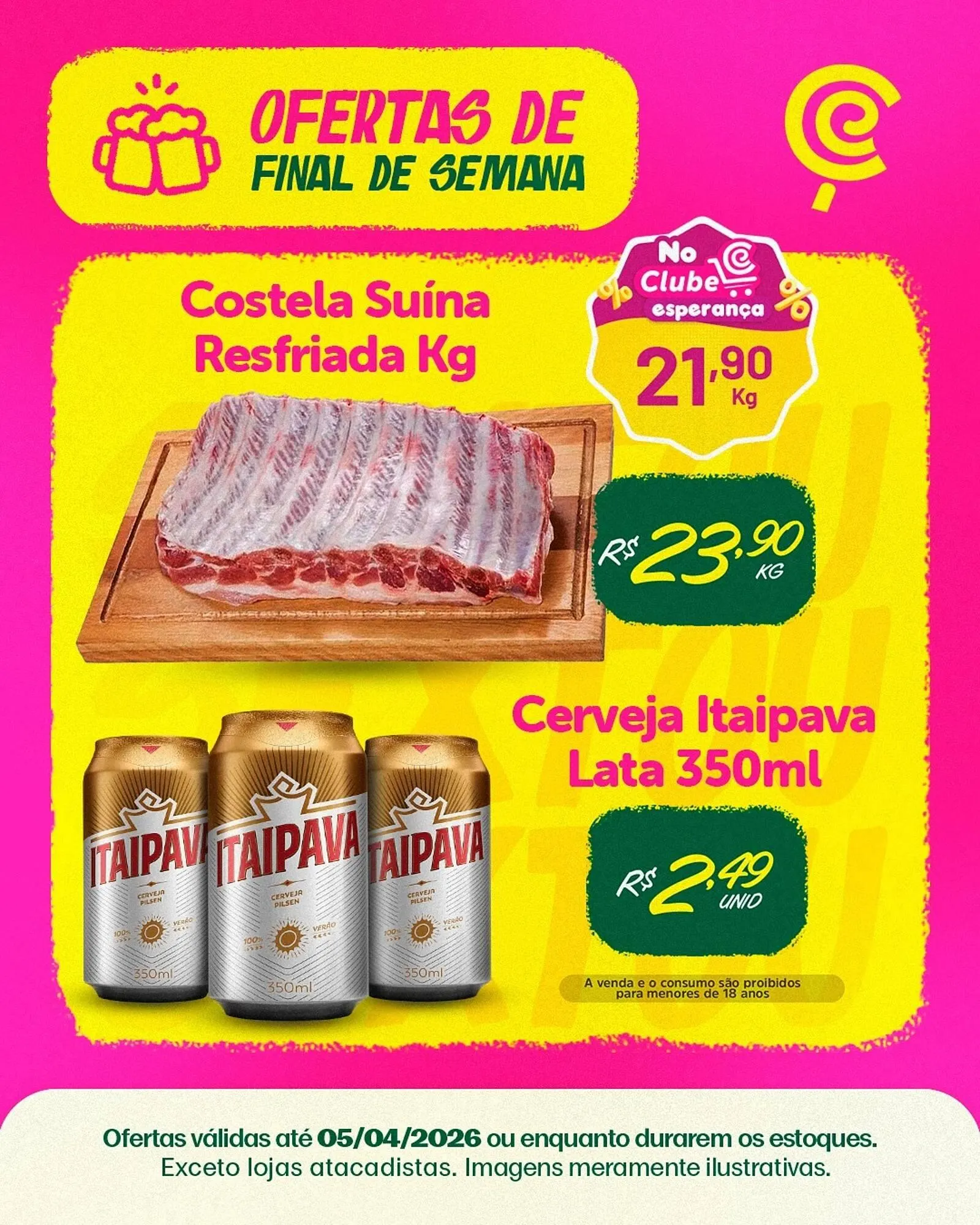 Encarte de Folheto Comercial Esperança 3 de abril até 5 de abril 2026 - Pagina 3