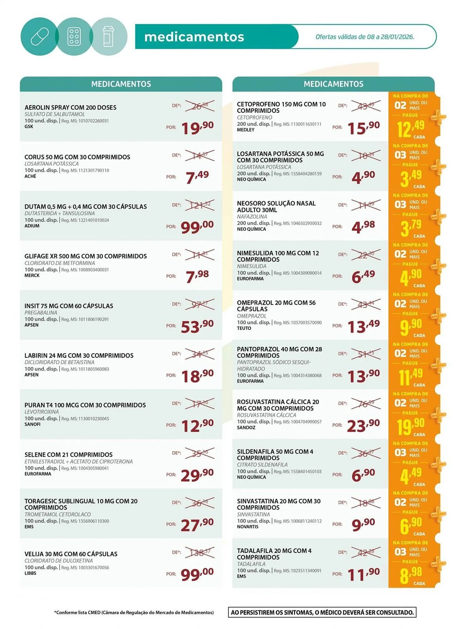 Encarte de Tabloide Cooper 8 de janeiro até 28 de janeiro 2026 - Pagina 6