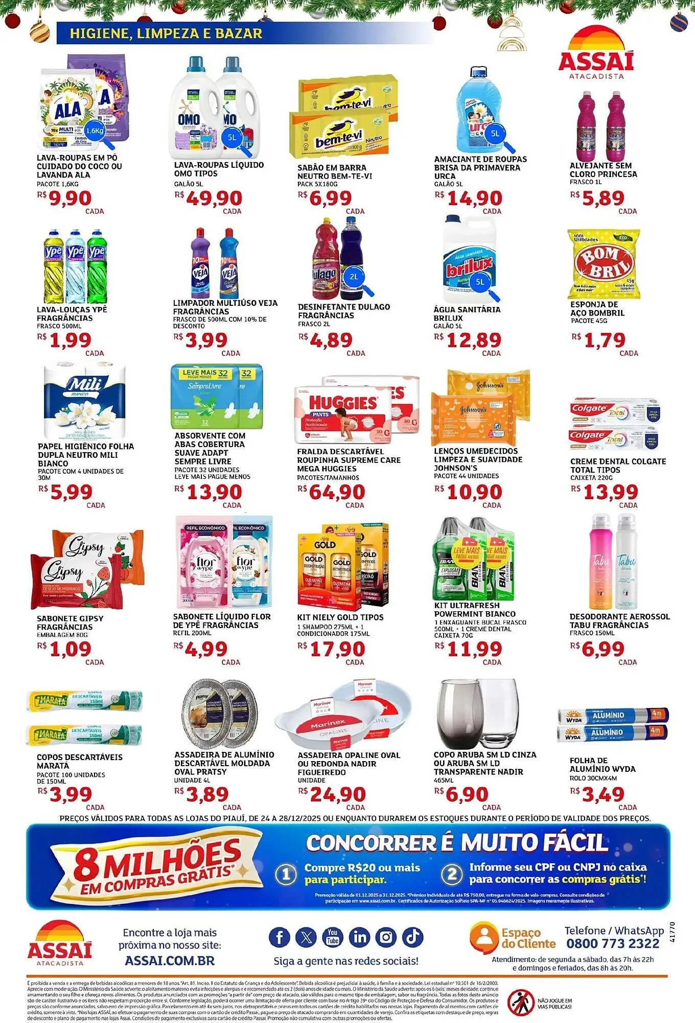 Encarte de Encarte Assaí Atacadista 24 de dezembro até 28 de dezembro 2025 - Pagina 4