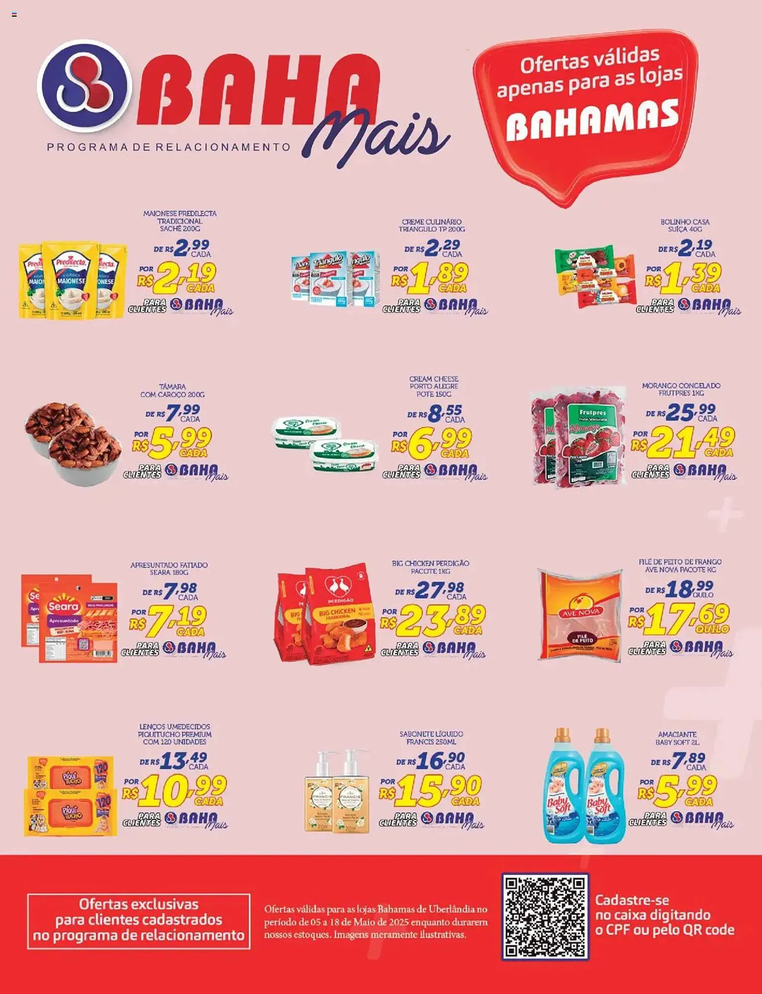 Encarte de Catálogo Bahamas Supermercados 5 de maio até 18 de maio 2025 - Pagina 2