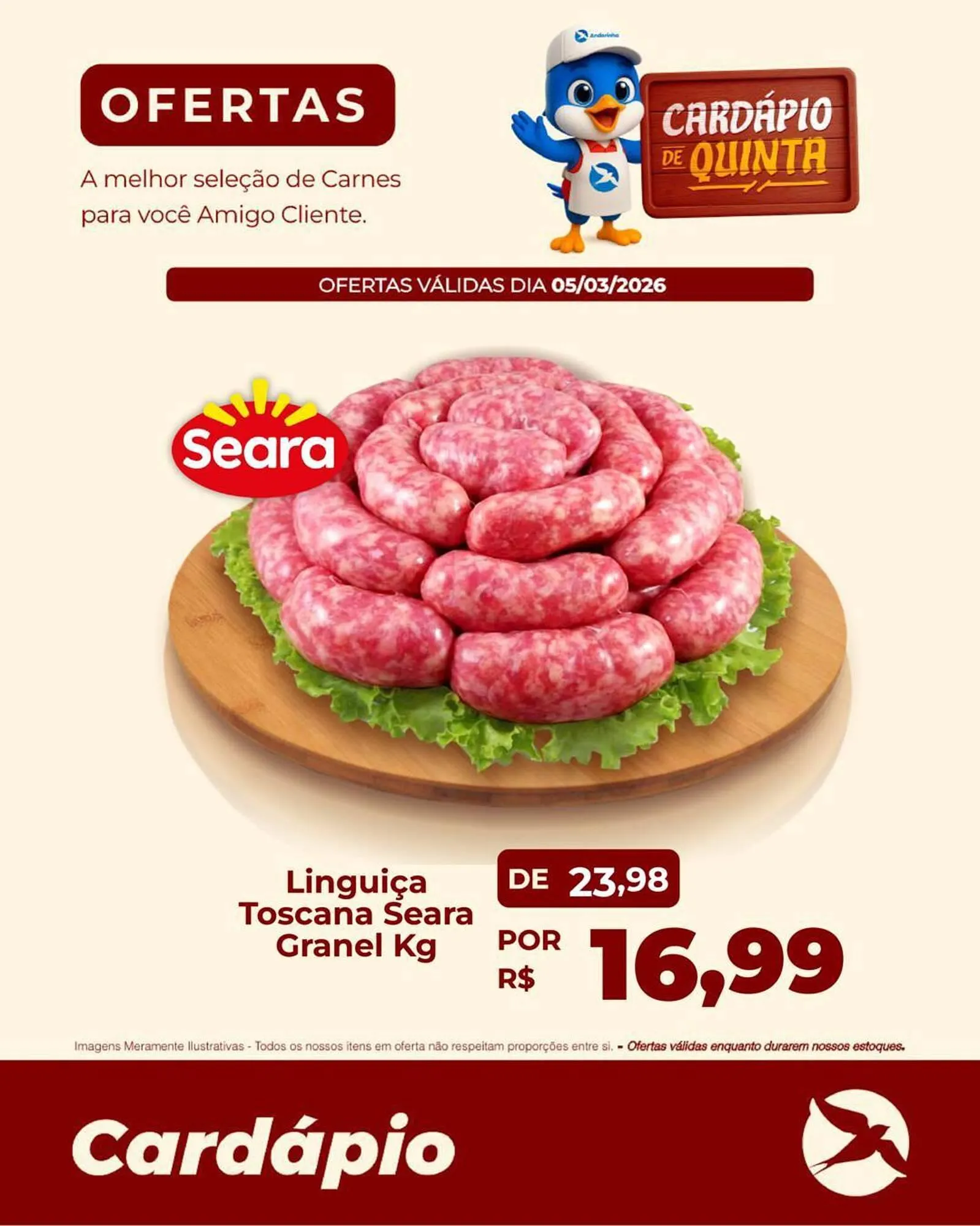 Encarte de Folheto Andorinha Hipermercado 5 de março até 5 de março 2026 - Pagina 4