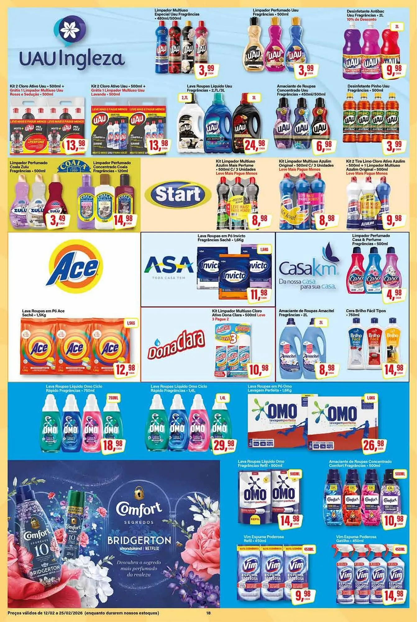 Encarte de Encarte Rede Supermarket 12 de fevereiro até 25 de fevereiro 2026 - Pagina 18