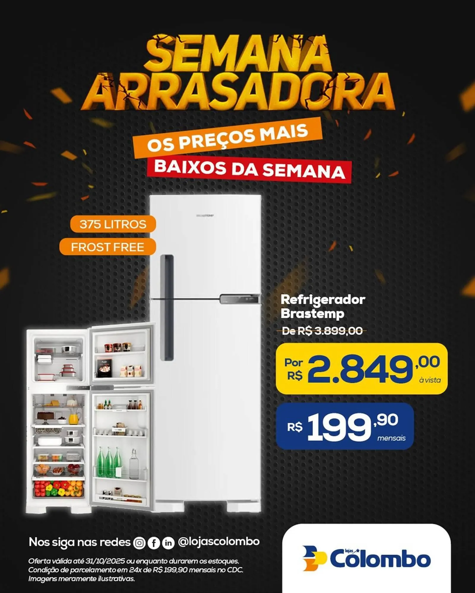 Encarte de Folheto Lojas Colombo 27 de outubro até 3 de novembro 2025 - Pagina 11