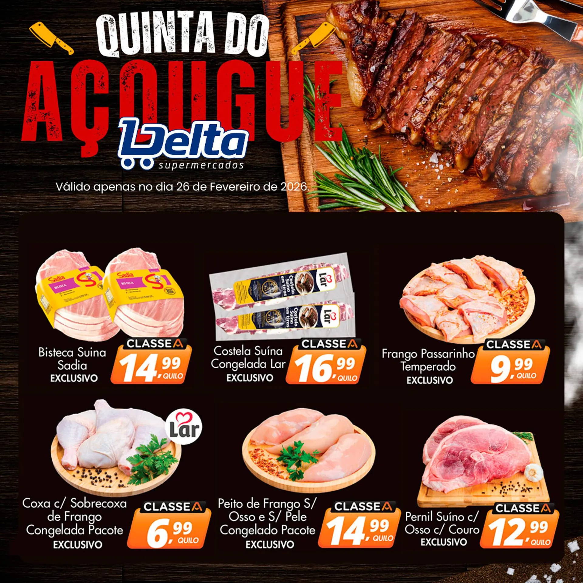 Encarte de Catálogo Delta Supermercados 26 de fevereiro até 26 de fevereiro 2026 - Pagina 2