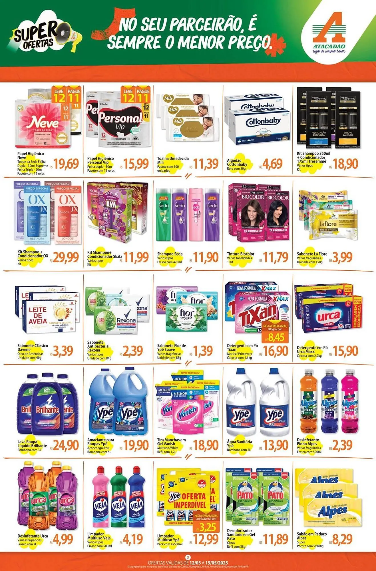 Encarte de Catálogo Atacadão 12 de maio até 15 de maio 2025 - Pagina 3