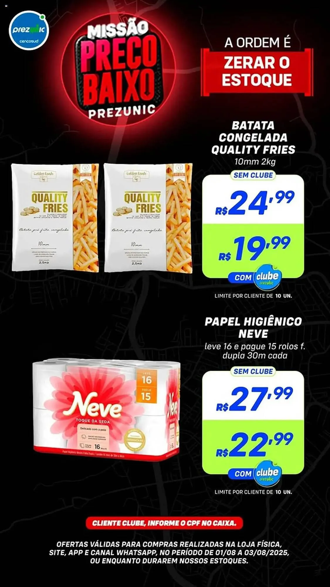 Encarte de Catálogo Prezunic 1 de agosto até 3 de agosto 2025 - Pagina 5