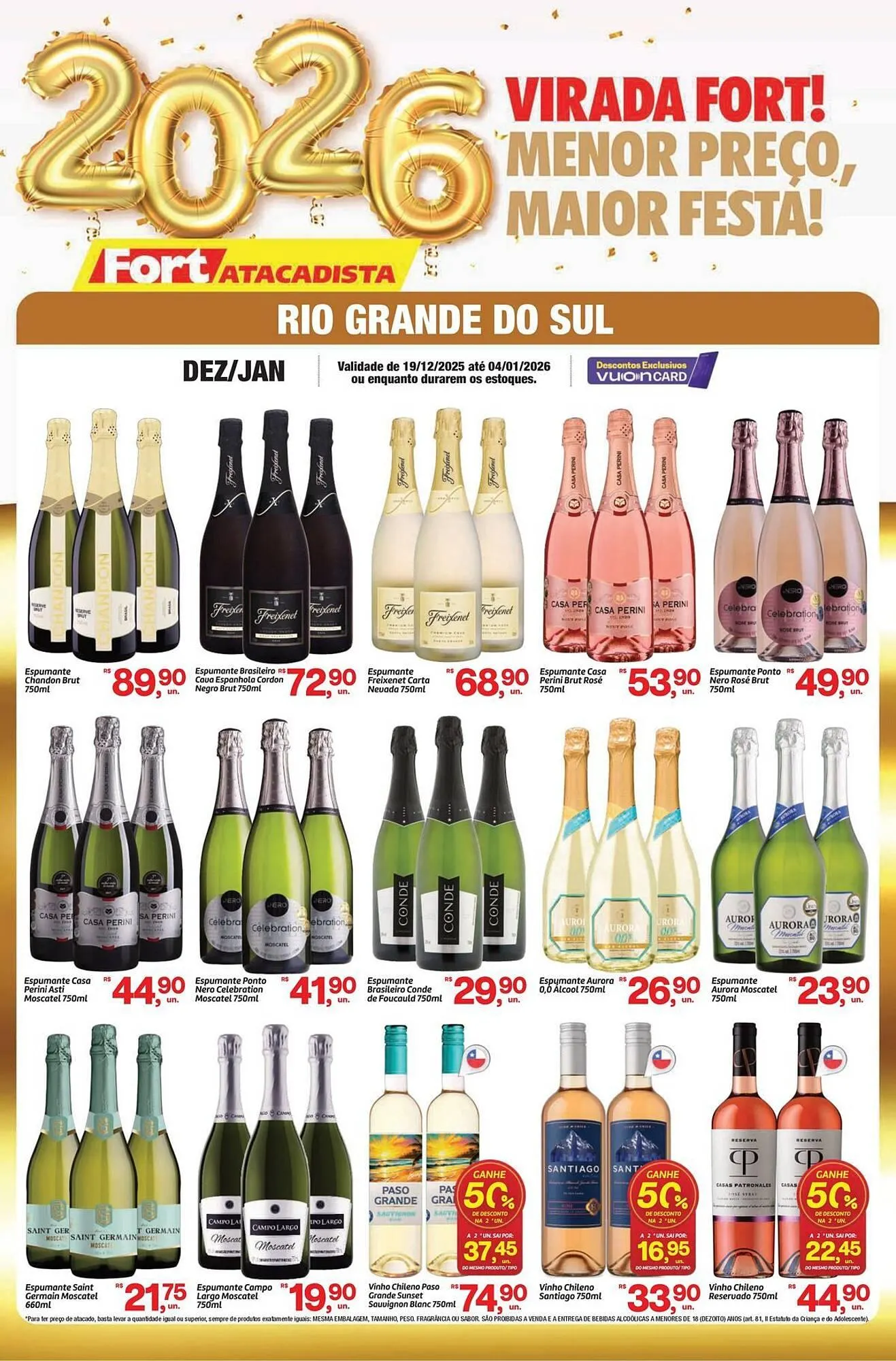 Encarte de Tabloide Fort Atacadista 20 de dezembro até 4 de janeiro 2026 - Pagina 1