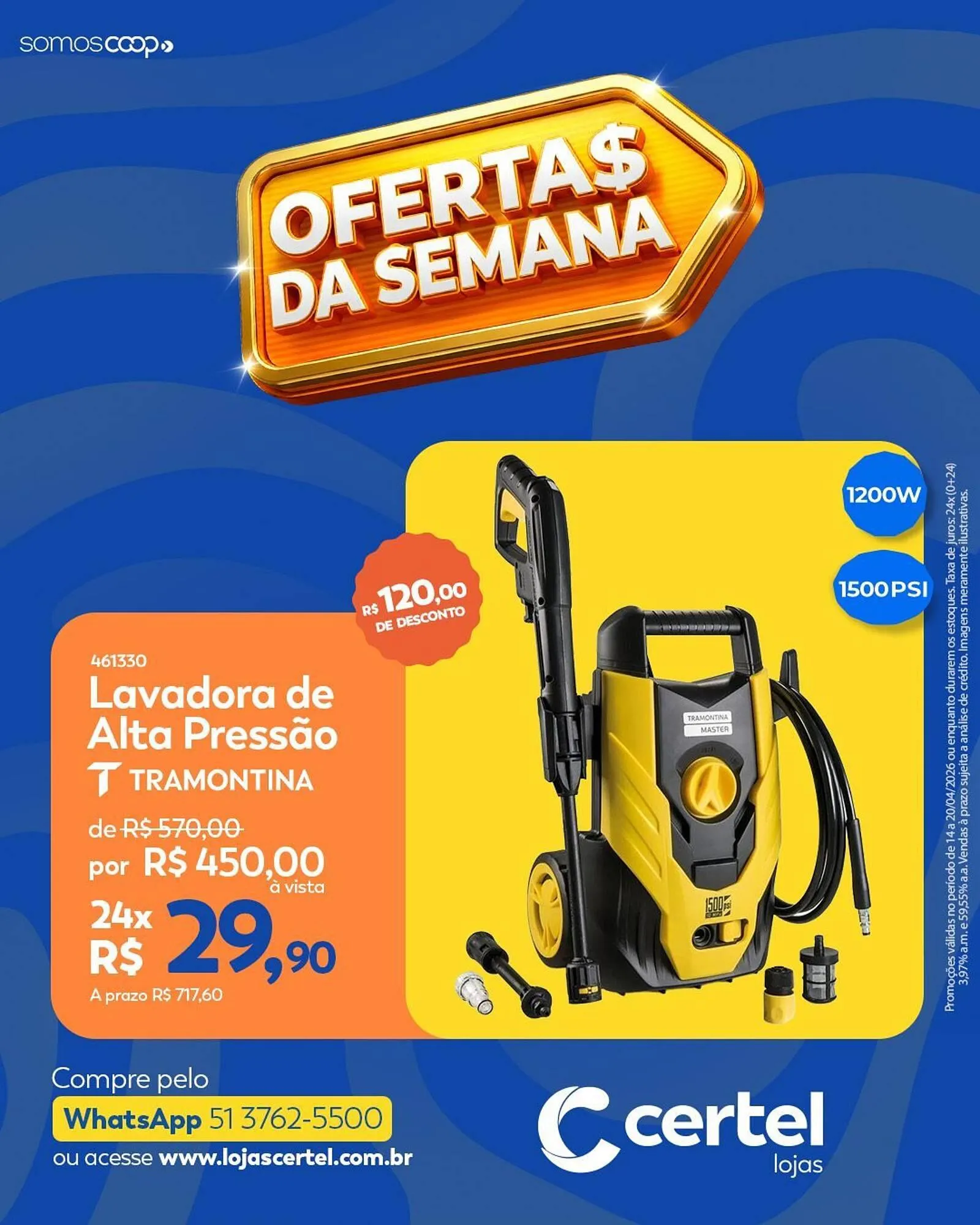 Encarte de Folheto Lojas Certel 14 de abril até 20 de abril 2026 - Pagina 4