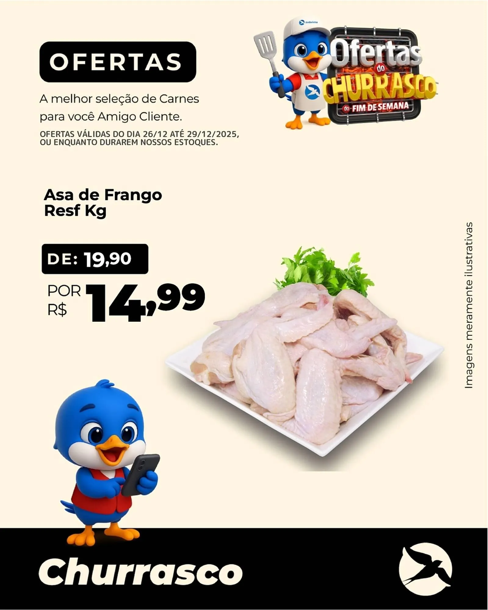 Encarte de Folheto Andorinha Hipermercado 26 de dezembro até 29 de dezembro 2025 - Pagina 1