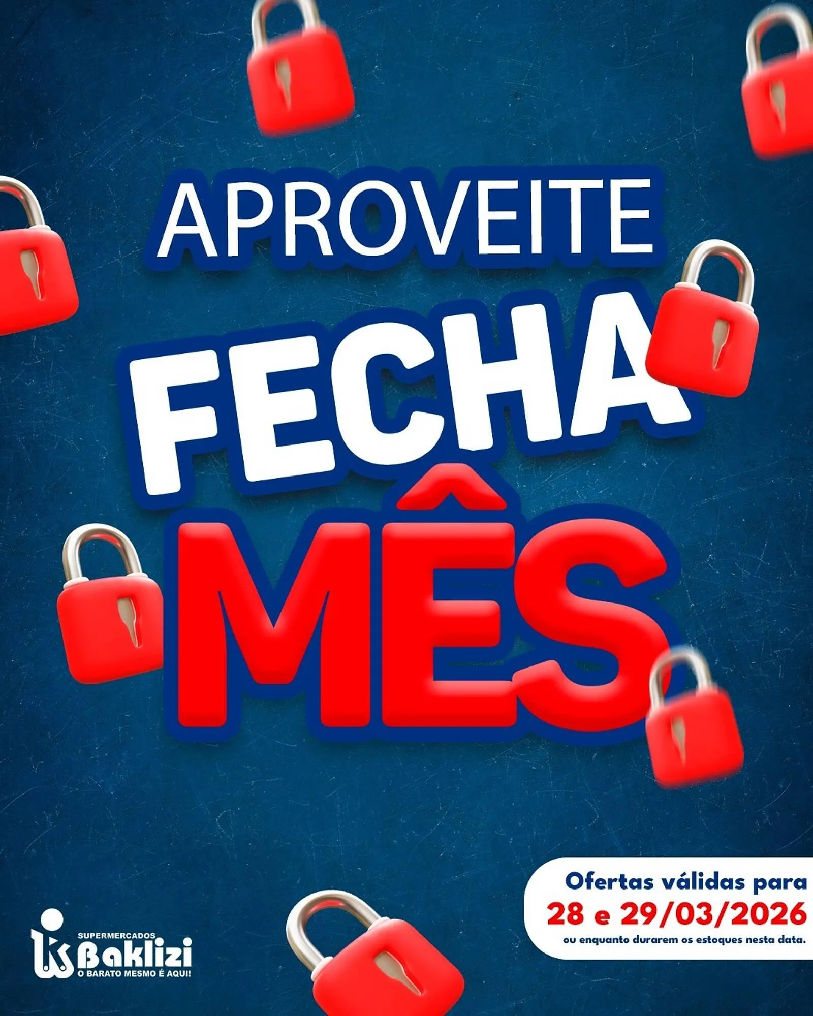 Encarte de Catálogo Supermercados Baklizi 28 de março até 29 de março 2026 - Pagina 1