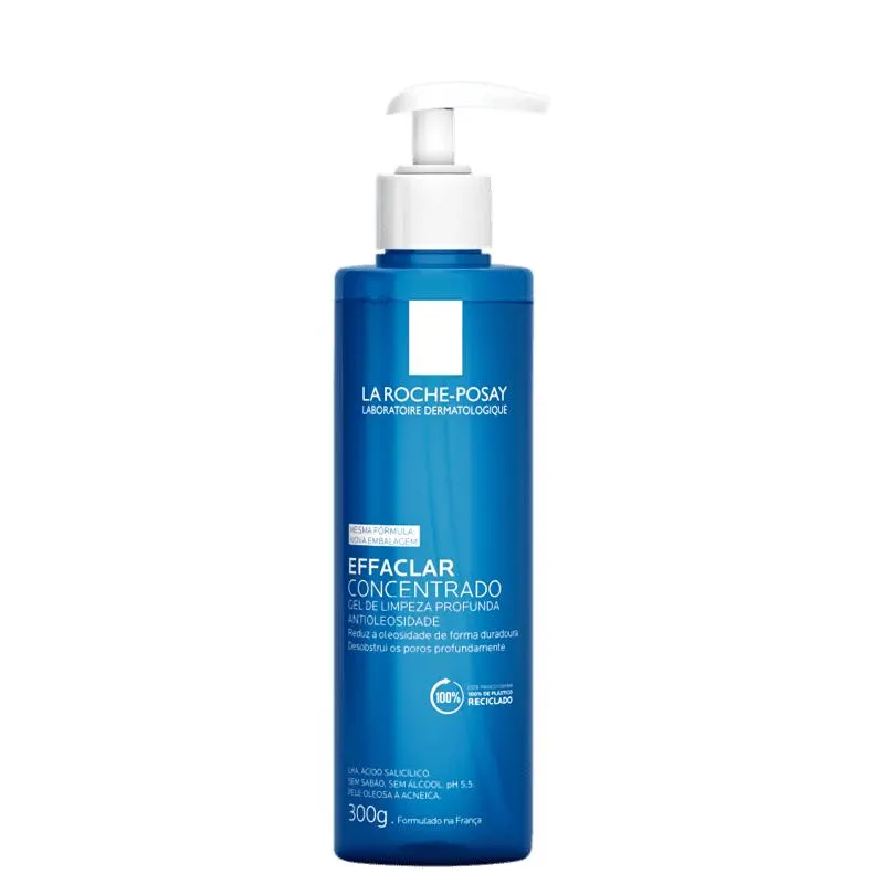 La Roche-Posay Effaclar Concentrado - Gel de Limpeza Facial 300g