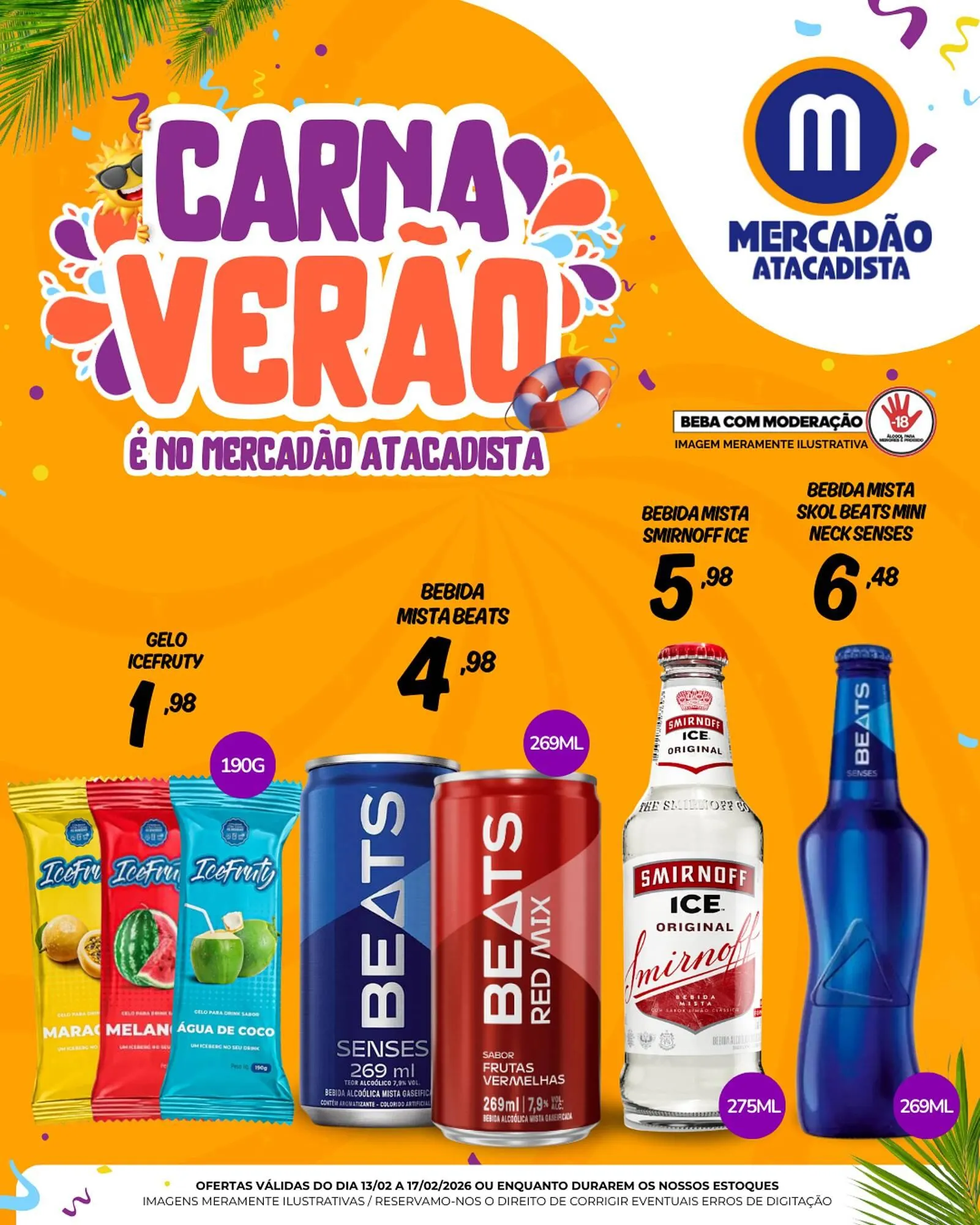 Encarte de Folheto Mercadão Atacadista 13 de fevereiro até 17 de fevereiro 2026 - Pagina 4