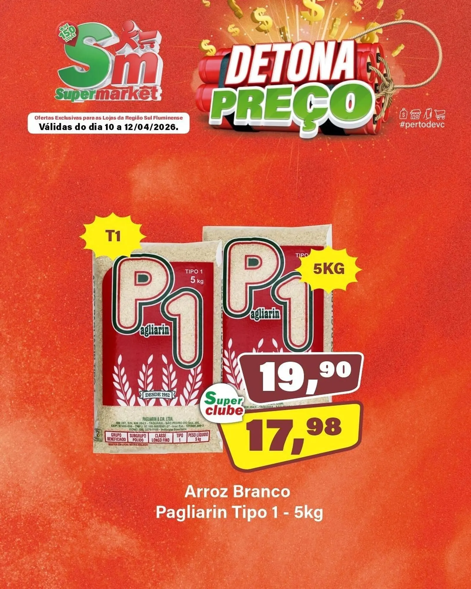 Encarte de Catálogo Floresta Supermercados 10 de abril até 12 de abril 2026 - Pagina 1