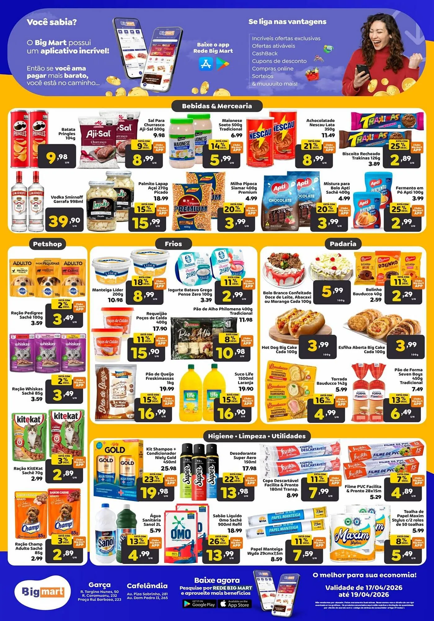 Encarte de Catálogo Bigmart 17 de abril até 19 de abril 2026 - Pagina 2