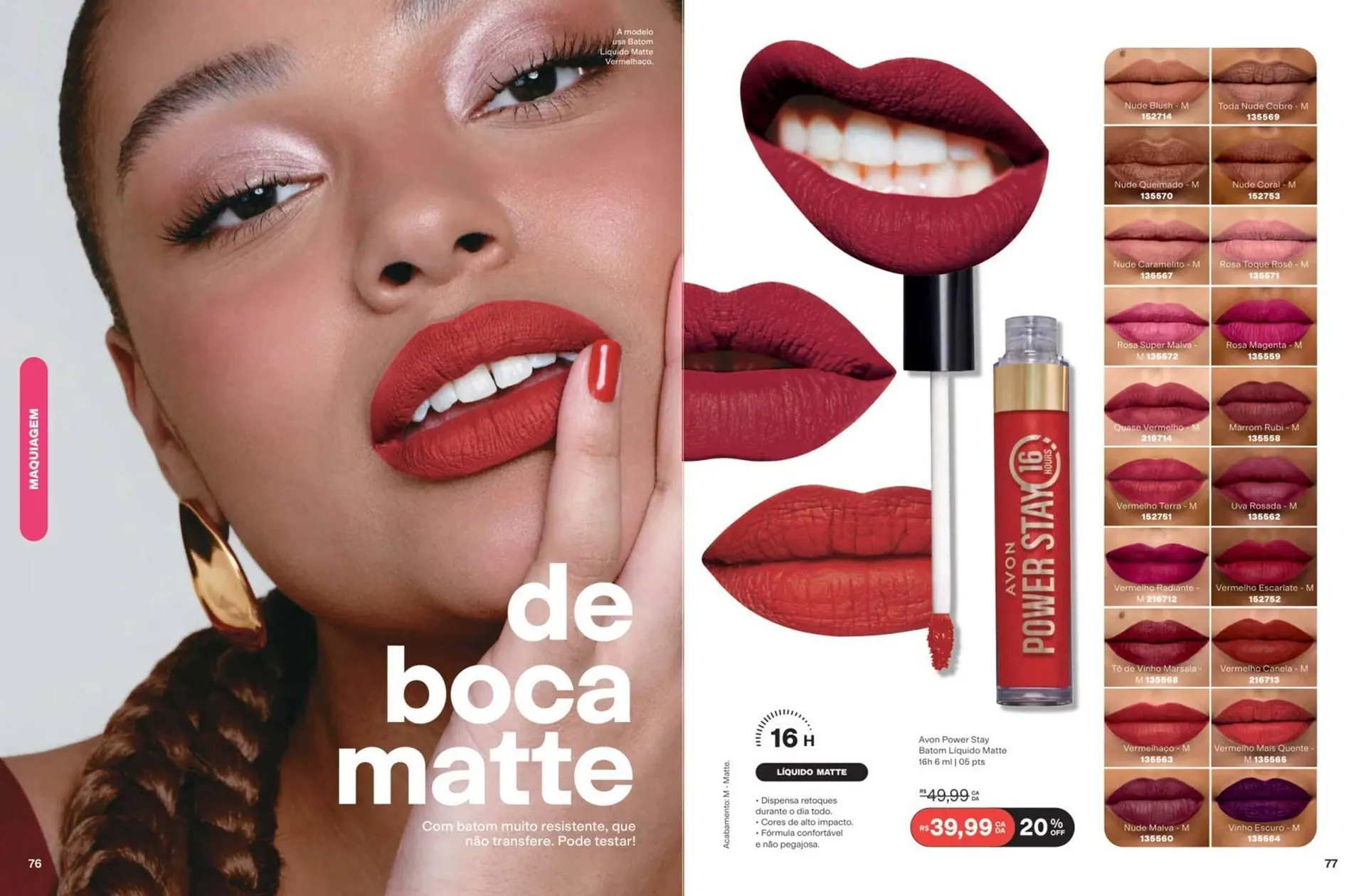 Encarte de Catálogo Avon 13 de abril até 30 de abril 2026 - Pagina 39