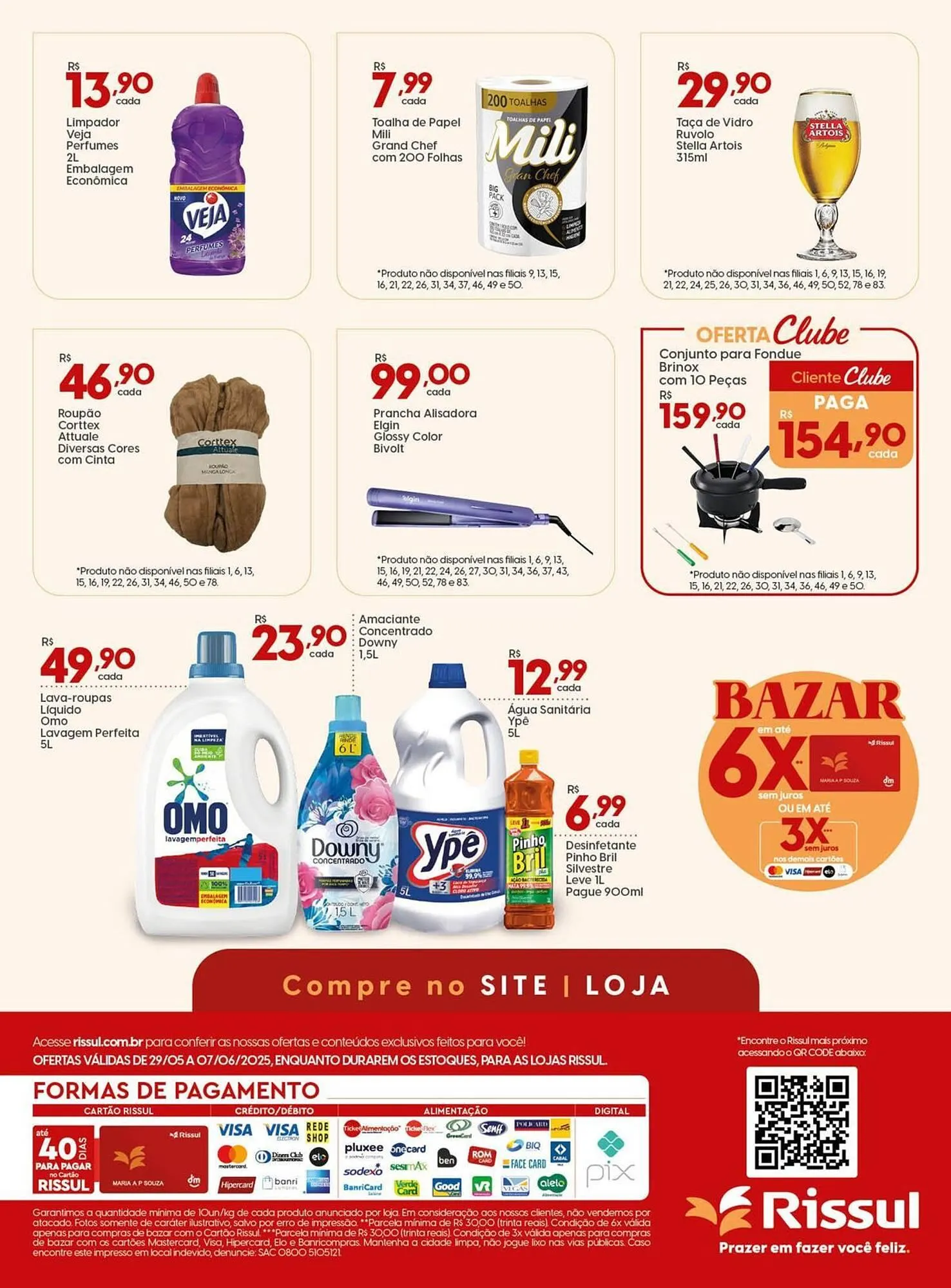 Encarte de Catálogo Supper Rissul 29 de maio até 7 de junho 2025 - Pagina 8