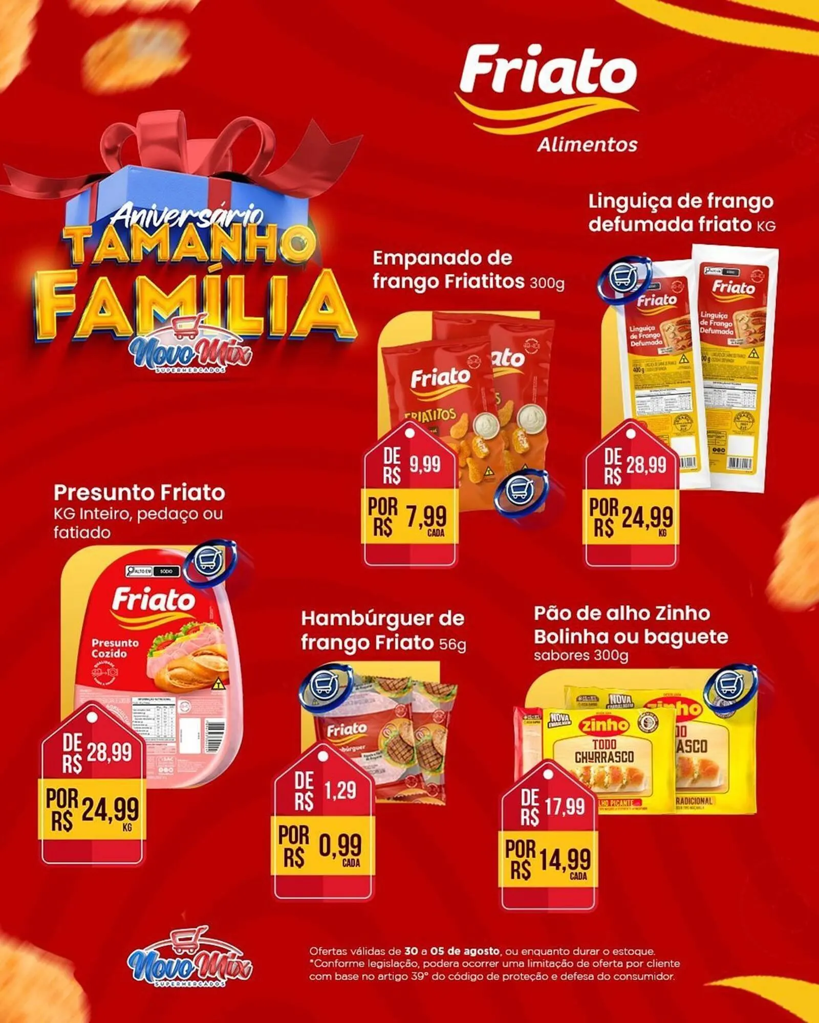 Encarte de Catálogo Novo Mix 1 de agosto até 5 de agosto 2025 - Pagina 2