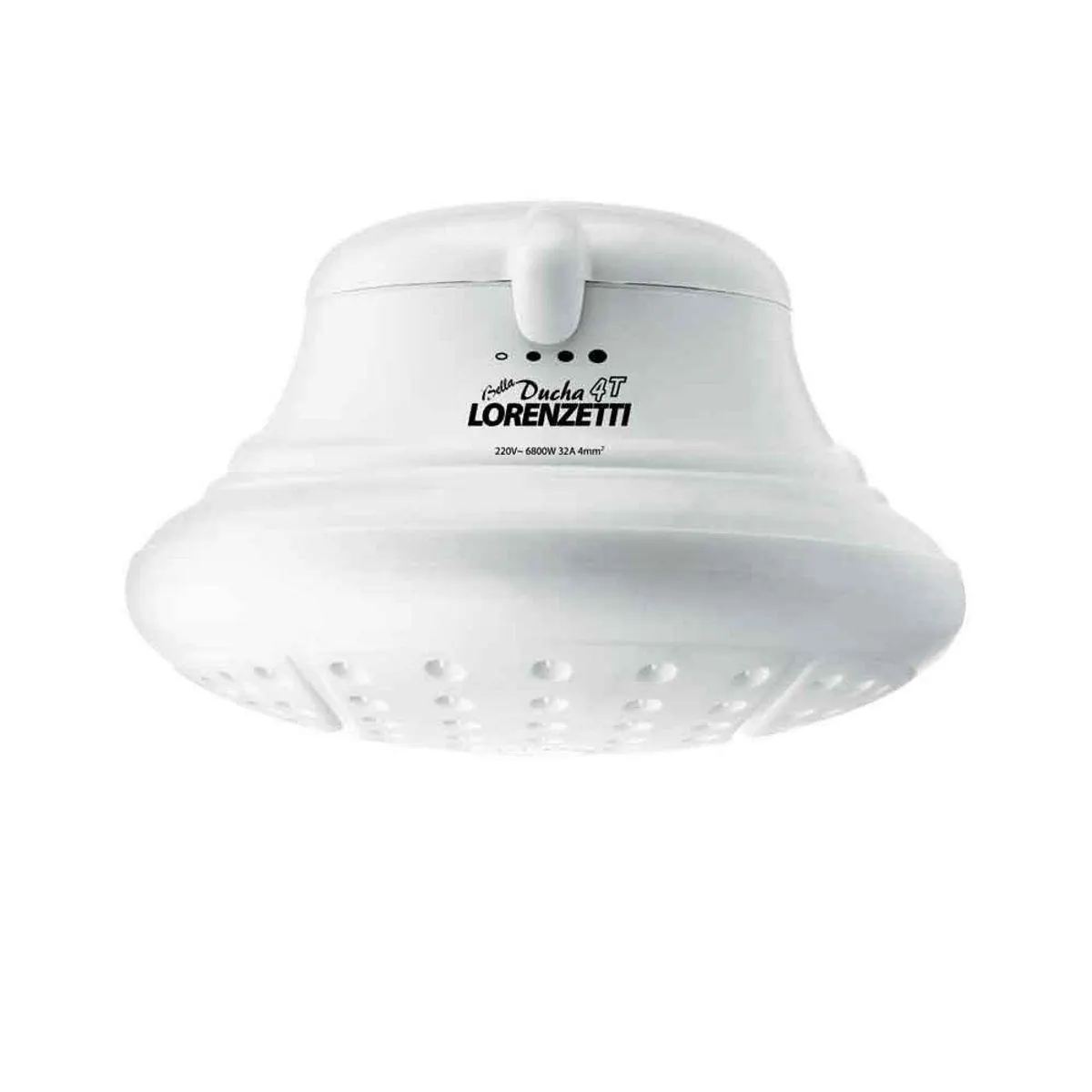 Chuveiro Elétrico 6800W 220V Multitemperatura Bella Ducha Branco Lorenzetti