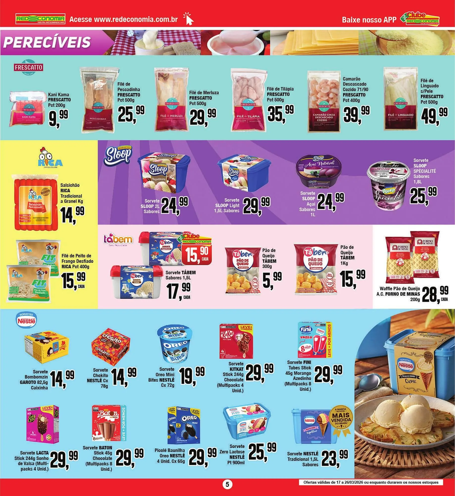 Encarte de Encarte Redeconomia 18 de março até 23 de março 2026 - Pagina 5