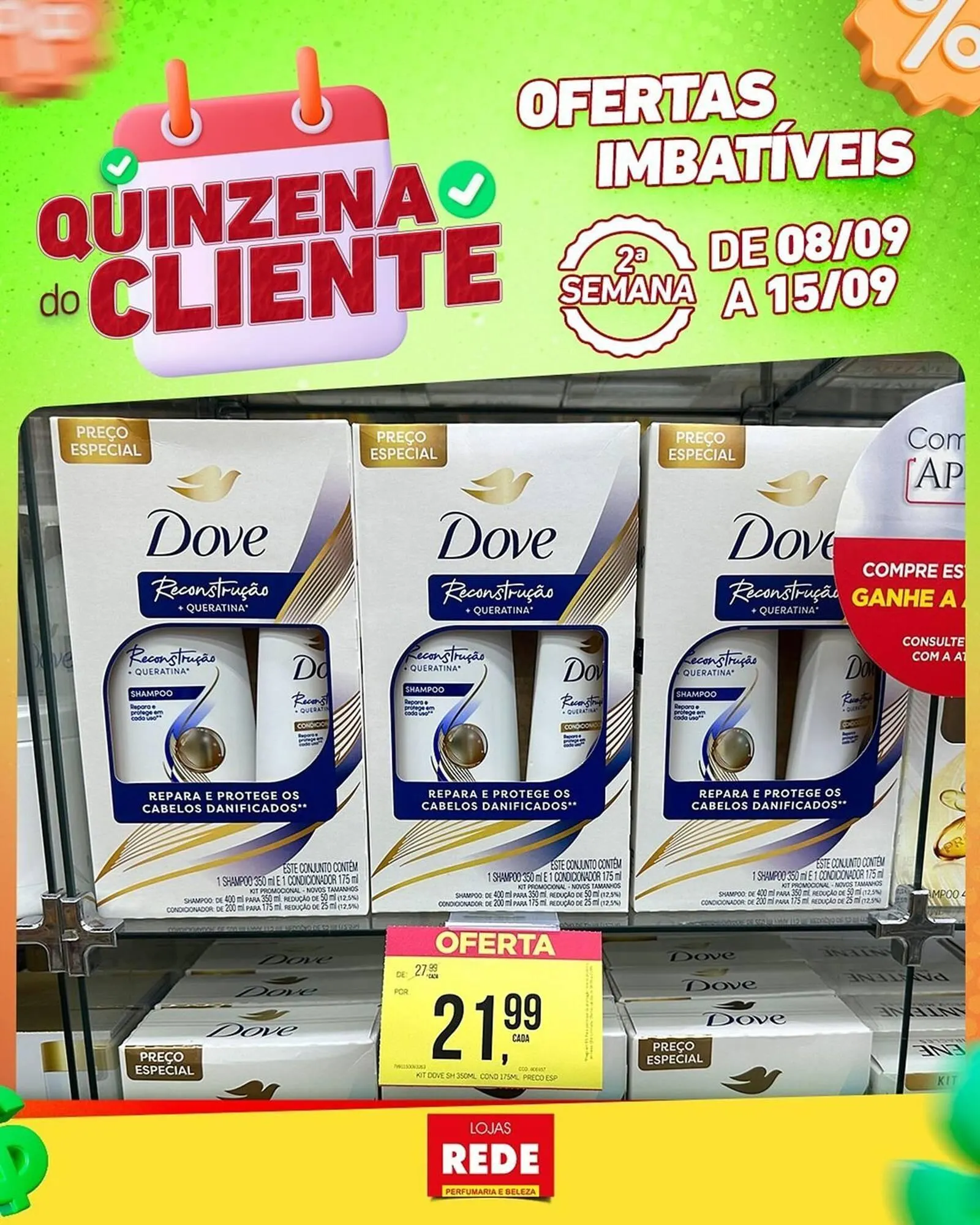 Encarte de Folheto Lojas Rede 9 de setembro até 15 de setembro 2025 - Pagina 8