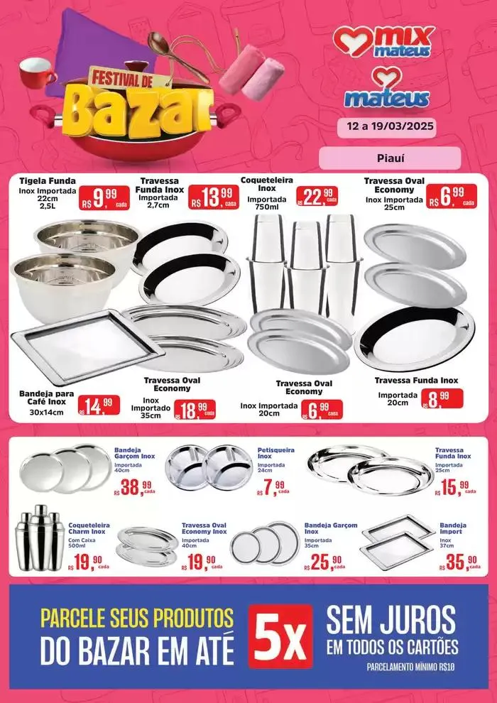 Encarte de Ofertas exclusivas 12 de março até 19 de março 2025 - Pagina 1