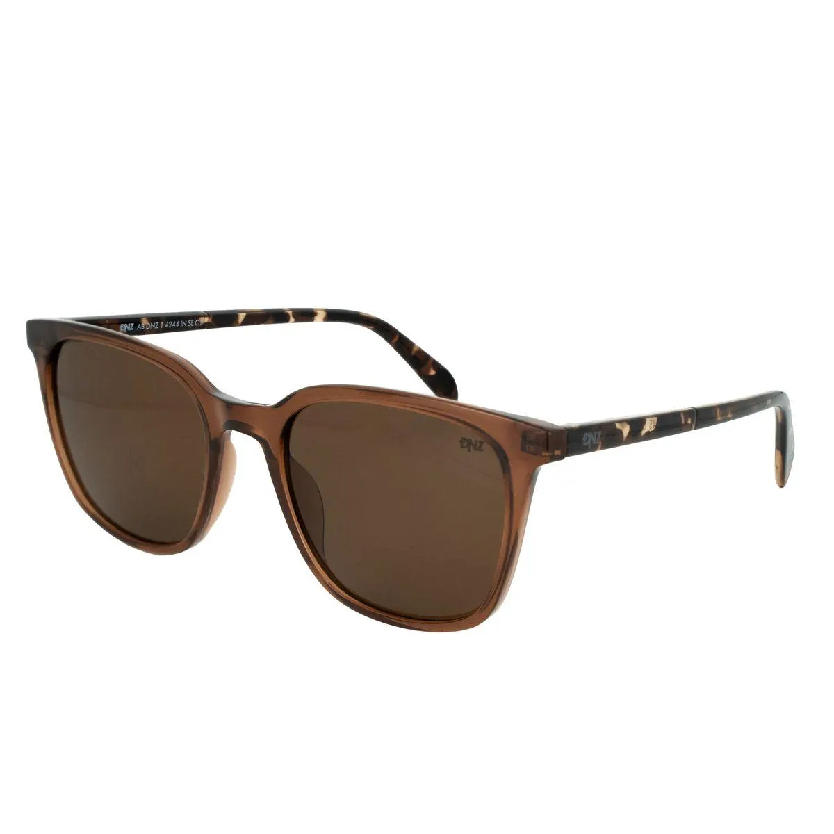 Óculos de sol Dnz, modelo 1 4244, cor Marrom