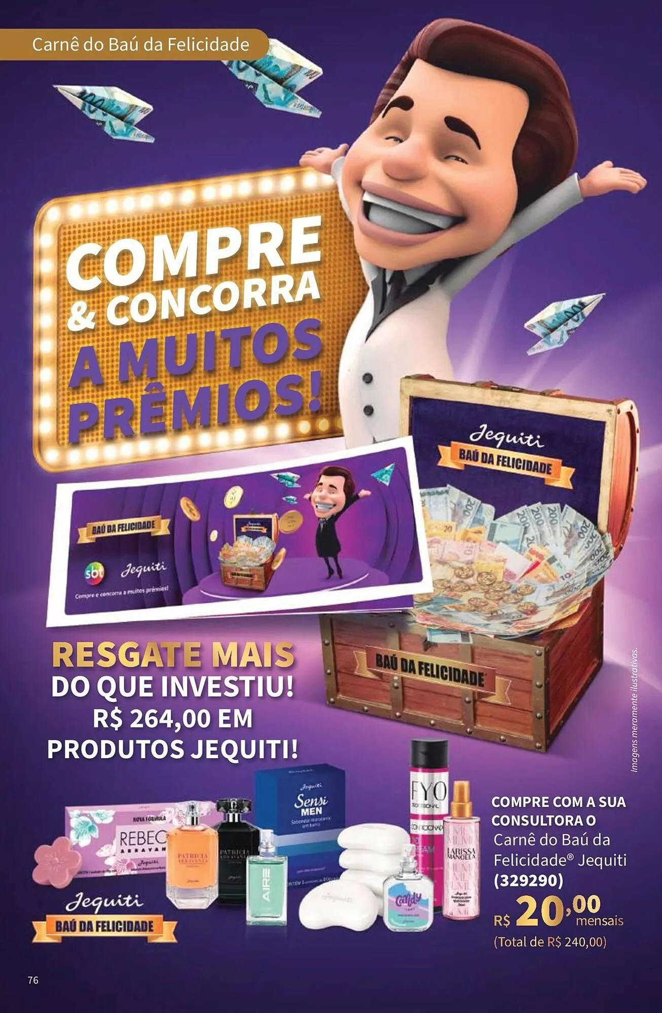 Encarte de Catálogo Jequiti 12 de maio até 31 de maio 2025 - Pagina 76