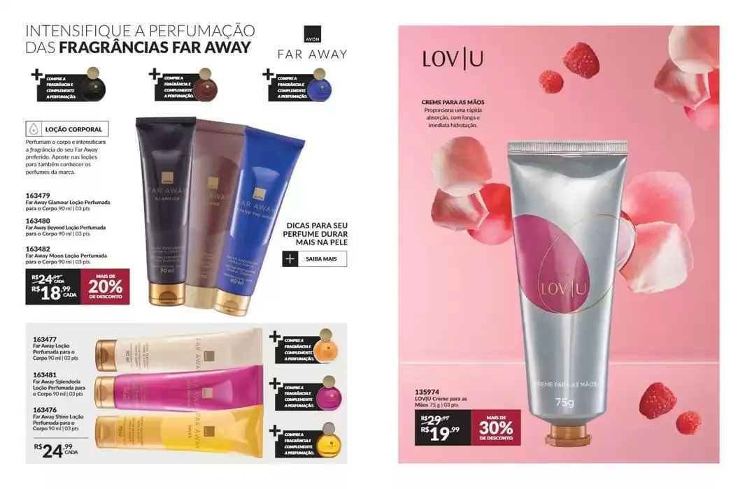 Encarte de Avon Revista Cosméticos Ciclo 8/2025 8 de abril até 15 de maio 2025 - Pagina 91