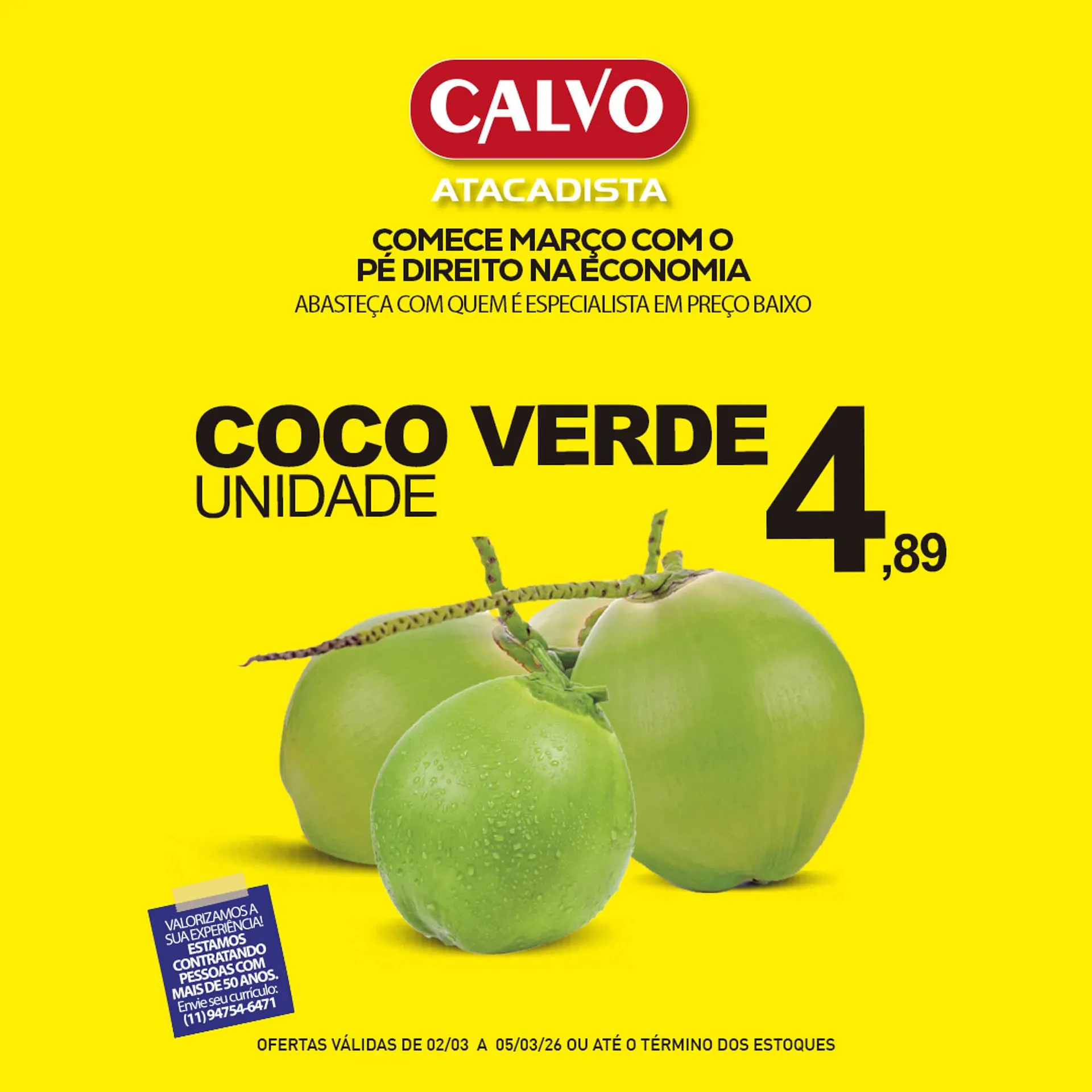 Encarte de Folheto Calvo Atacadista 4 de março até 5 de março 2026 - Pagina 4