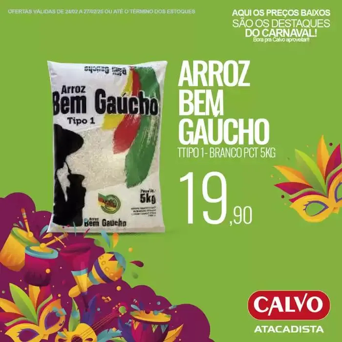 Encarte de Oferta Calvo Atacadista 24 de fevereiro até 27 de fevereiro 2025 - Pagina 7