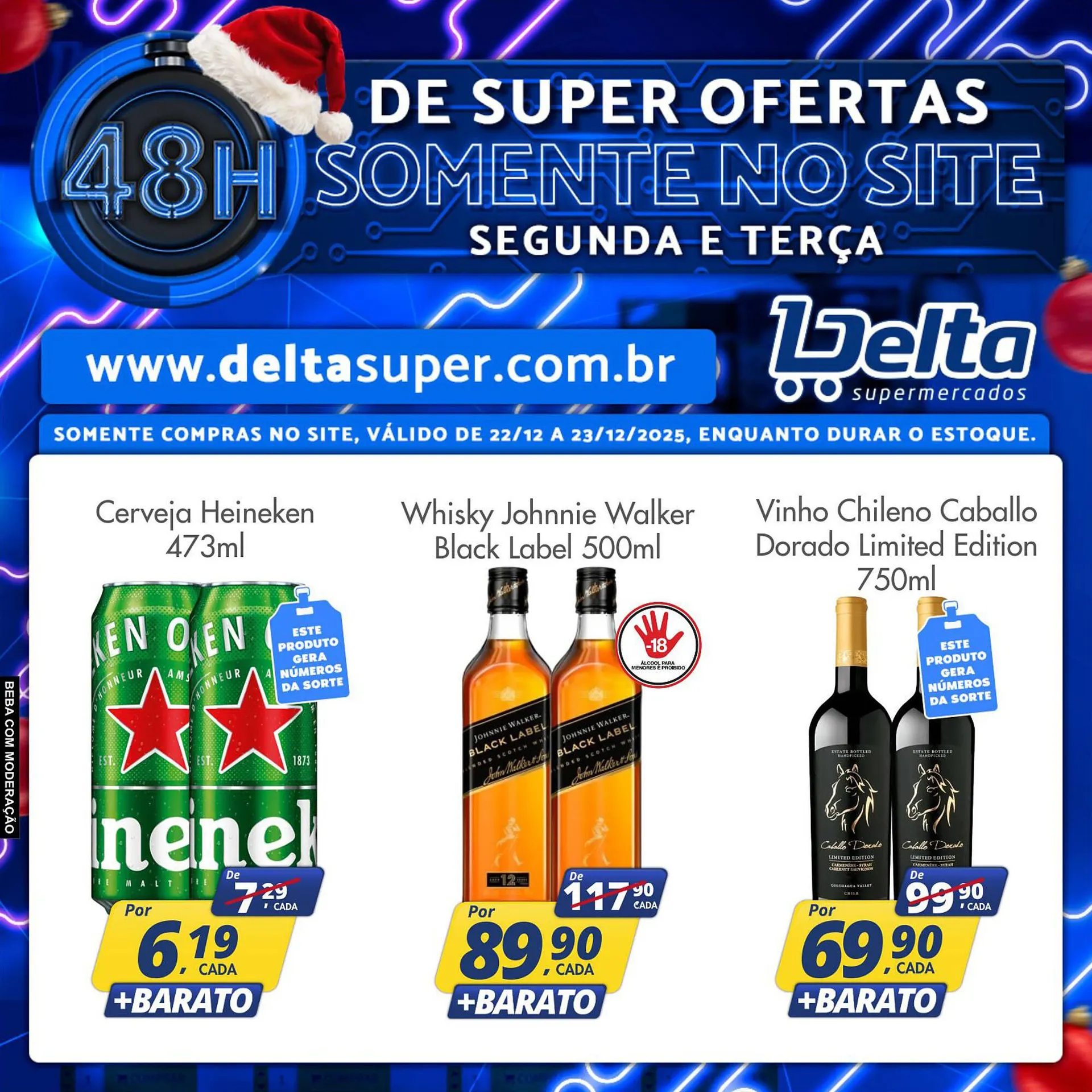 Encarte de Catálogo Delta Supermercados 22 de dezembro até 23 de dezembro 2025 - Pagina 1