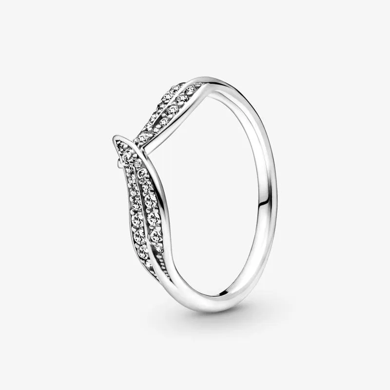 Anel Folhas Brilhantes