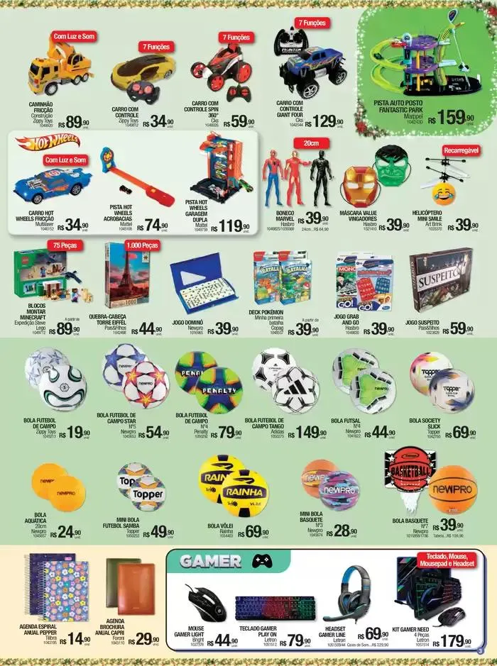 Encarte de Tabloide Milium 4 de dezembro até 15 de janeiro 2025 - Pagina 3