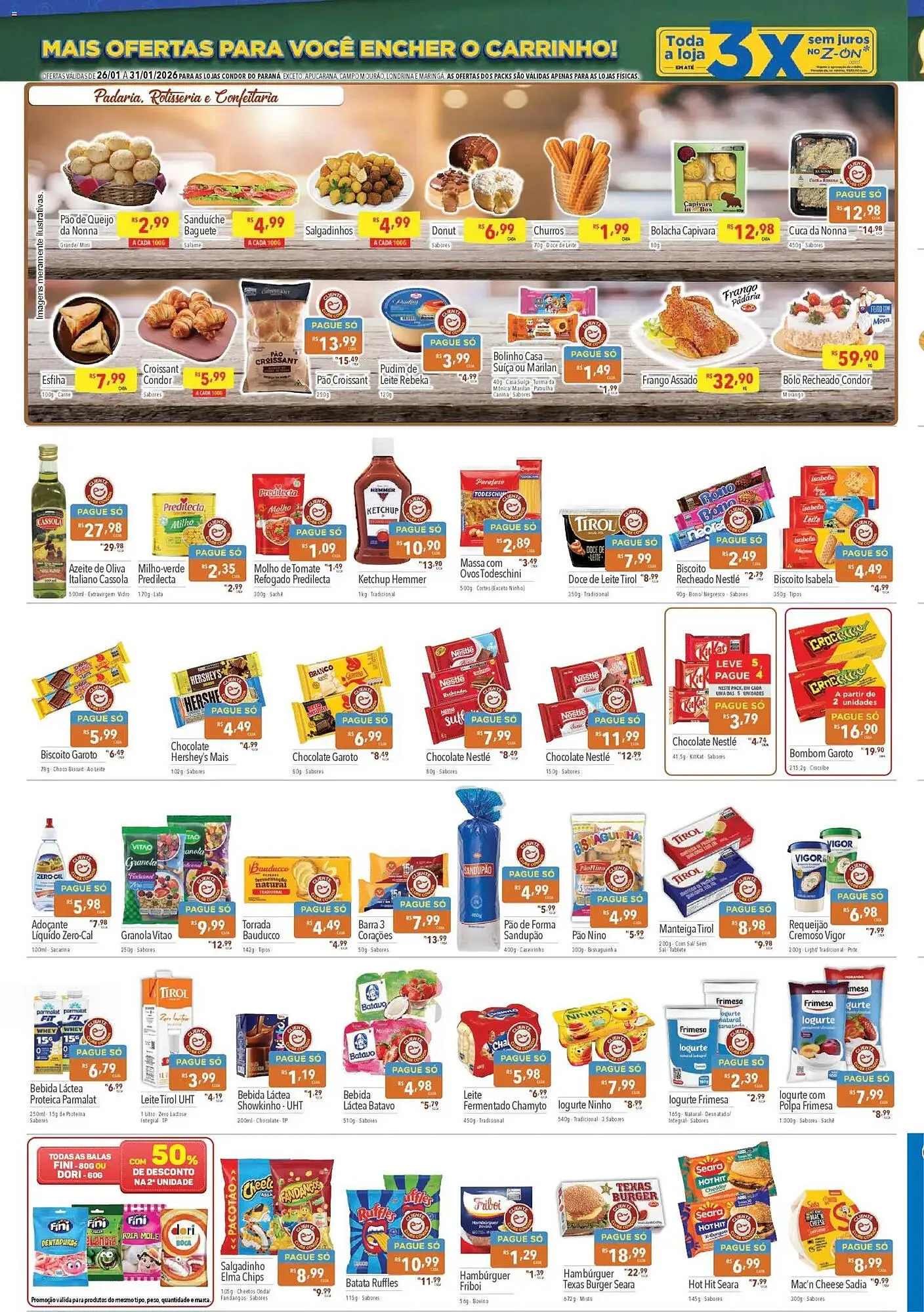 Encarte de Catálogo Supermercados Condor 26 de janeiro até 31 de janeiro 2026 - Pagina 2