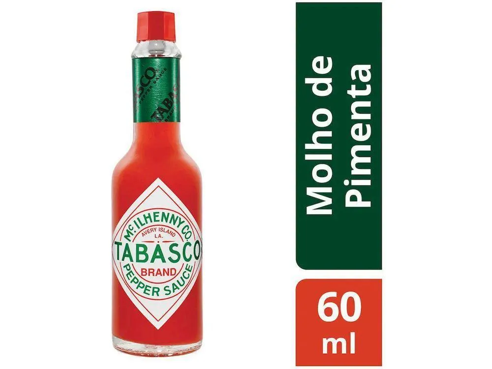 Molho de Pimenta Vermelha 60ml - Tabasco