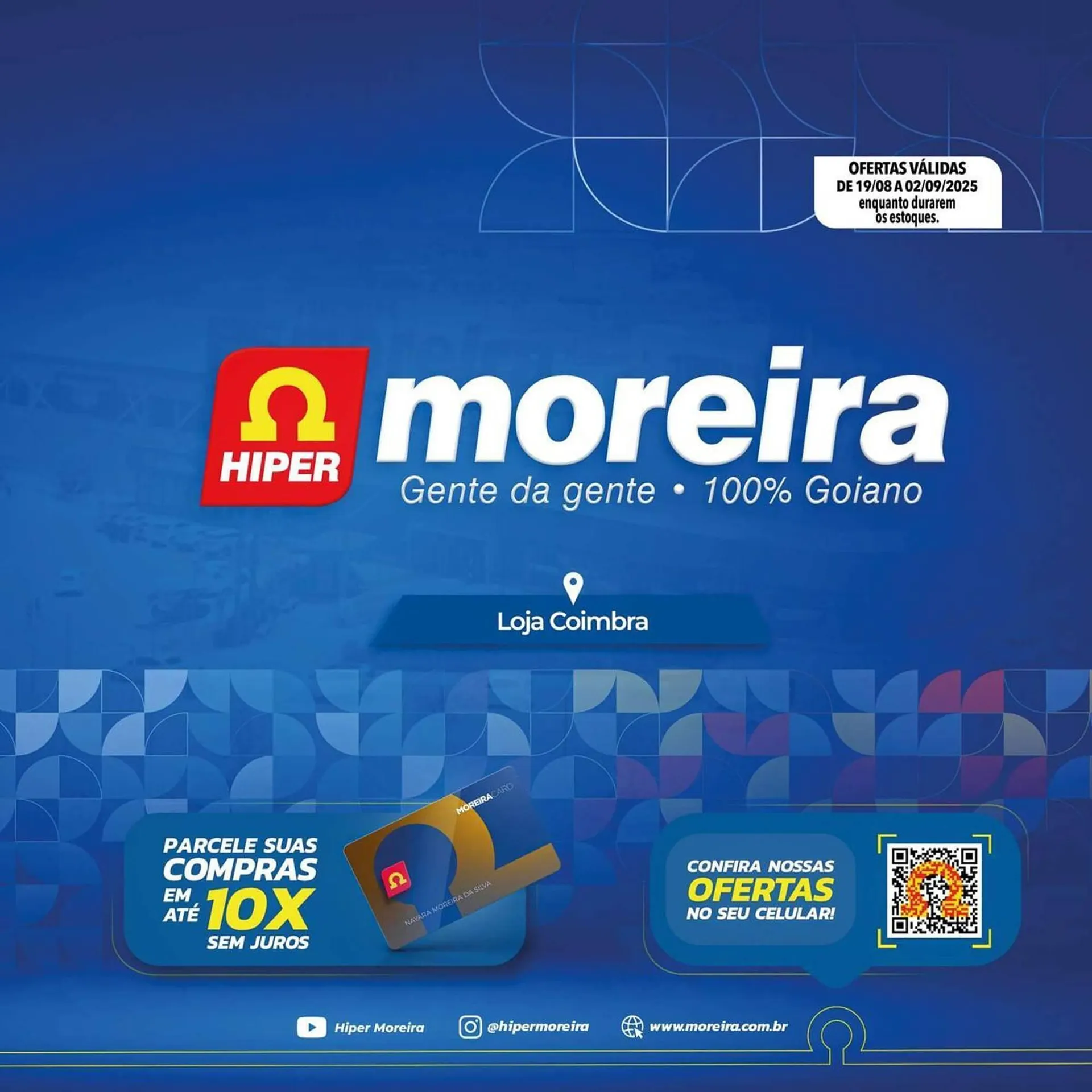 Encarte de Catálogo Hiper Moreira 20 de agosto até 2 de setembro 2025 - Pagina 1