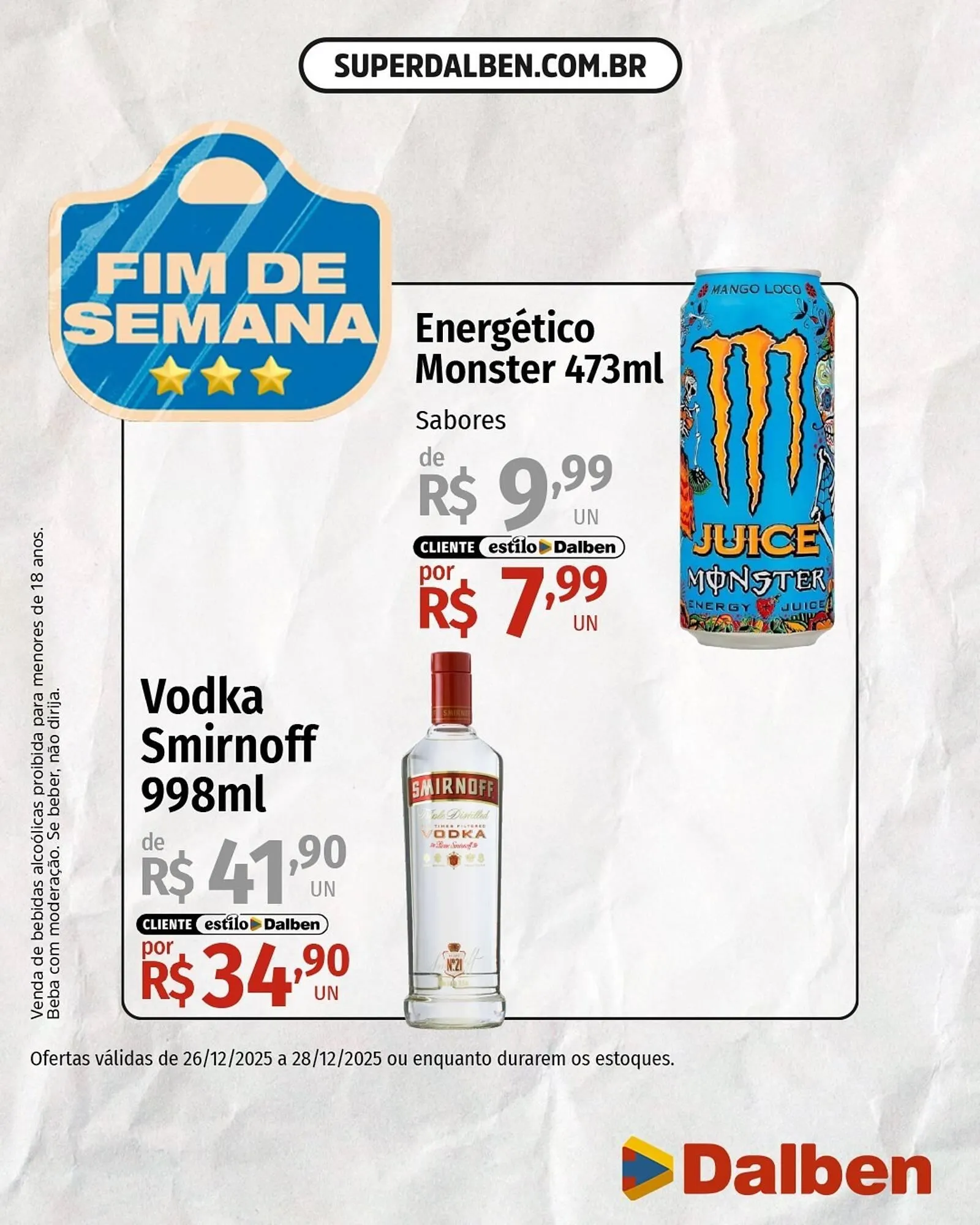 Encarte de Catálogo Supermercado Dalben 26 de dezembro até 28 de dezembro 2025 - Pagina 2