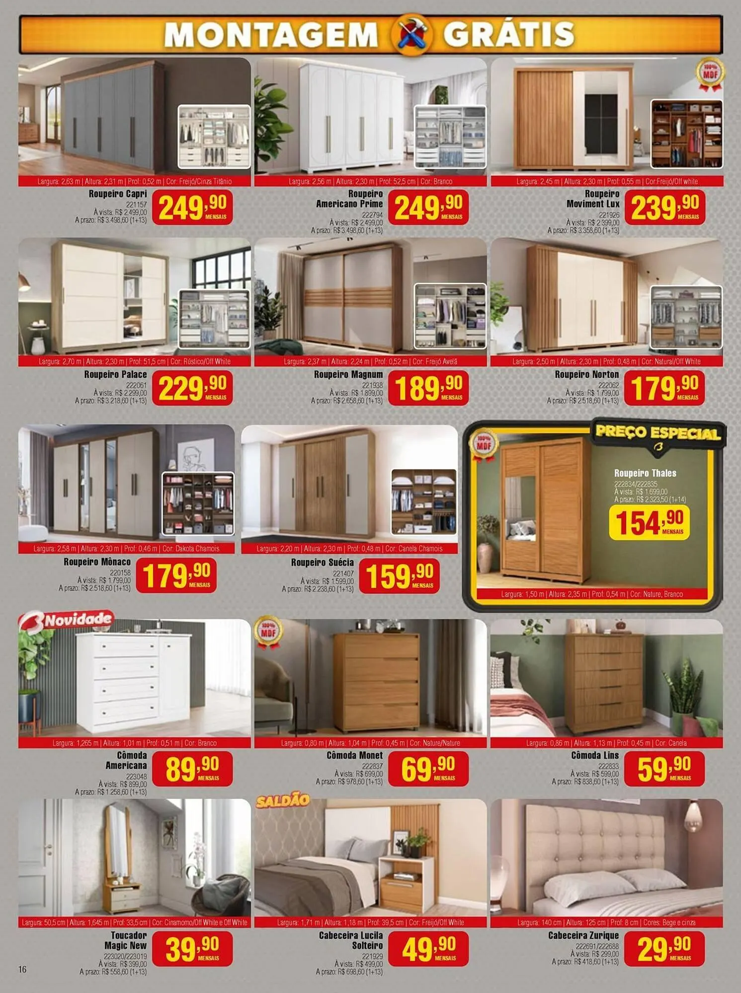 Encarte de Catálogo Berlanda 14 de novembro até 30 de novembro 2025 - Pagina 16