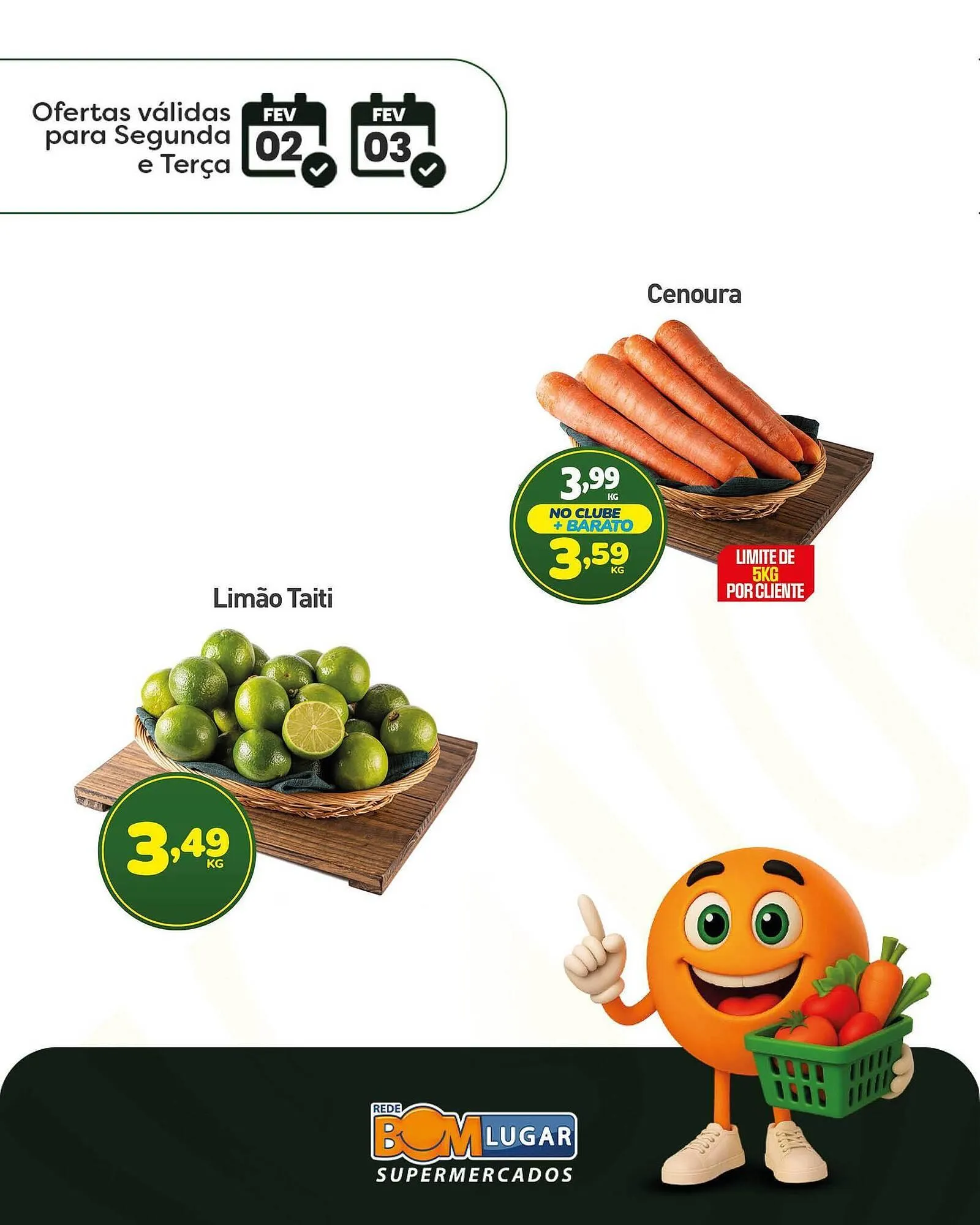 Encarte de Folheto Rede Bom Lugar 2 de fevereiro até 3 de fevereiro 2026 - Pagina 2