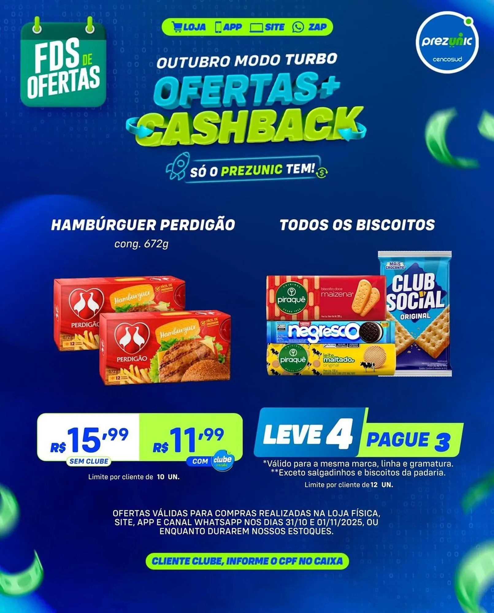 Encarte de Encarte Prezunic 31 de outubro até 1 de novembro 2025 - Pagina 3