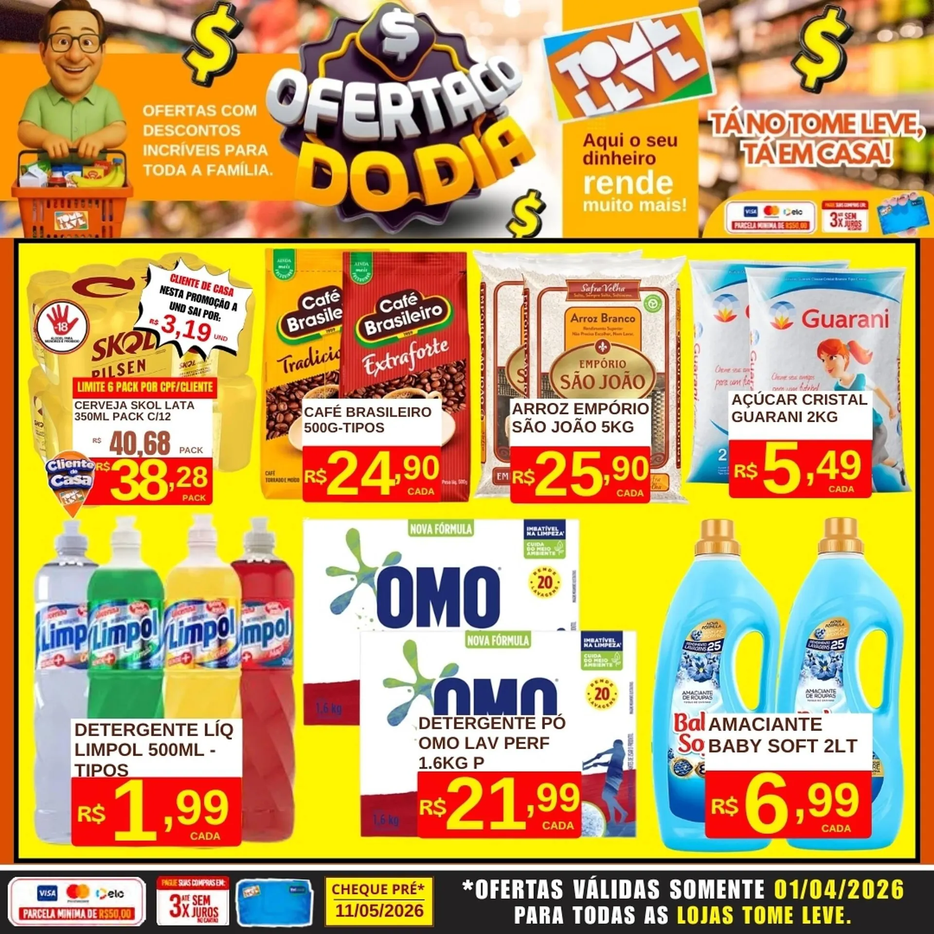 Encarte de Catálogo Tome Leve 1 de abril até 1 de abril 2026 - Pagina 2