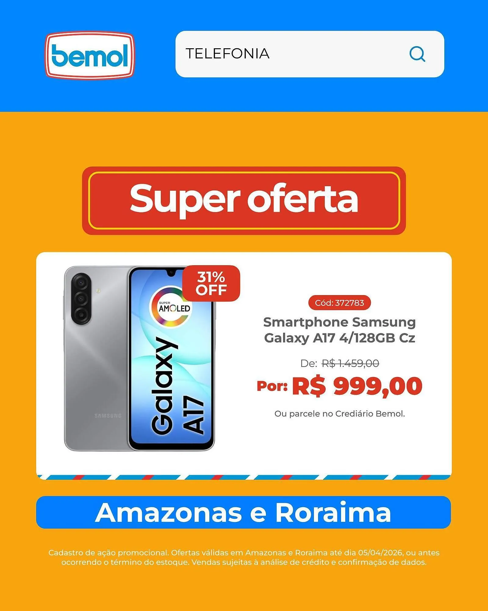 Encarte de Encarte Bemol 5 de abril até 5 de abril 2026 - Pagina 2