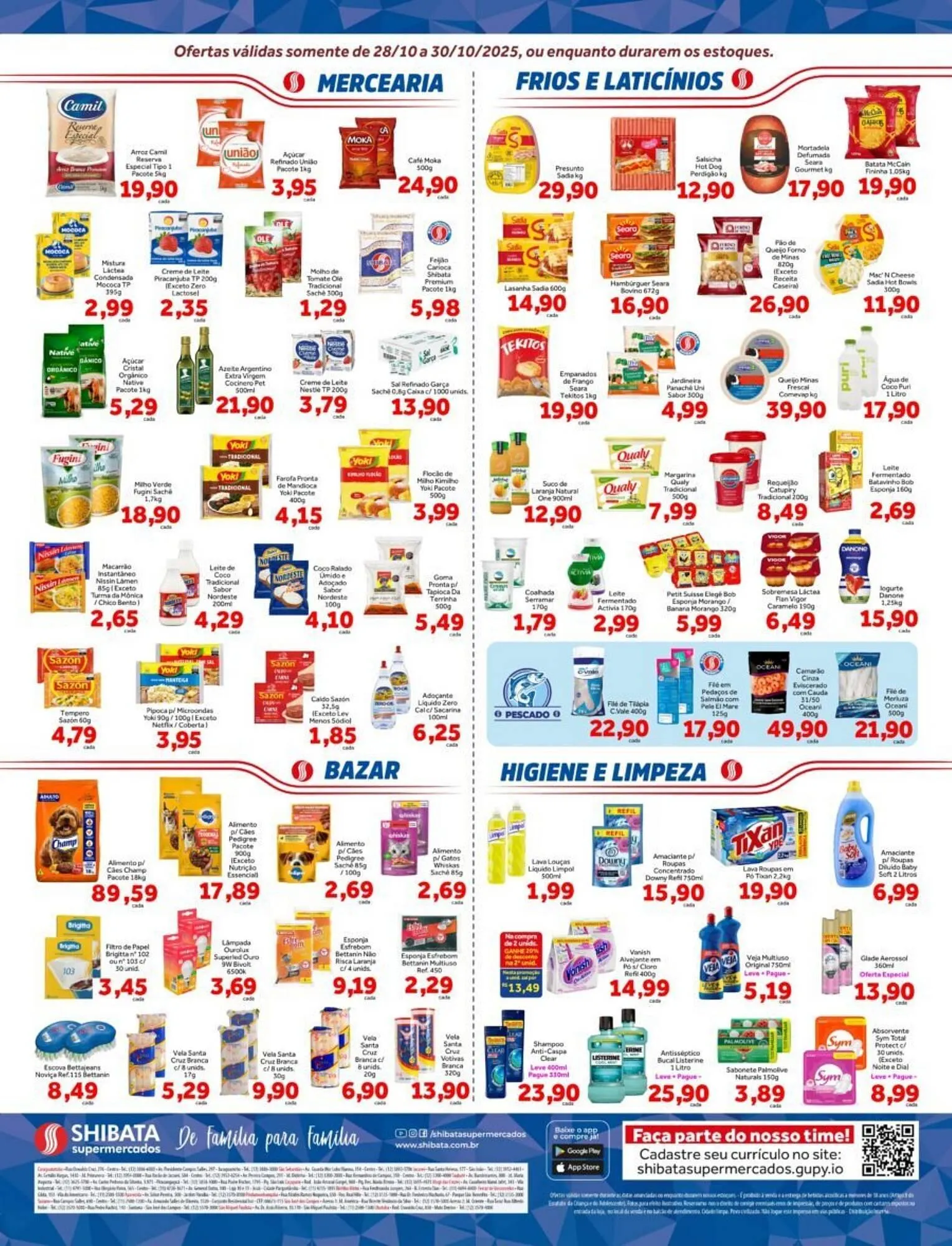 Encarte de Folheto Shibata Supermercados 27 de outubro até 30 de outubro 2025 - Pagina 2