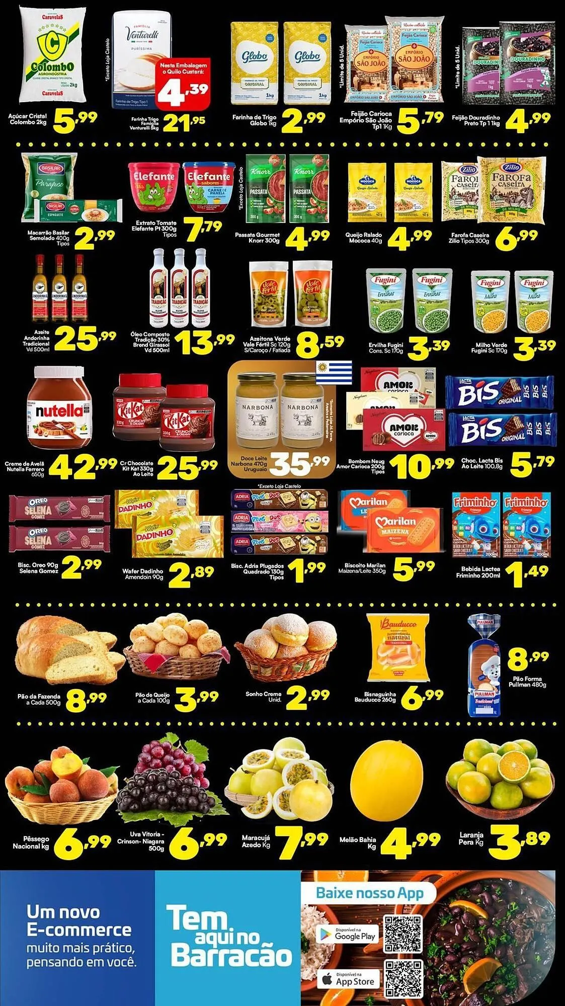 Encarte de Catálogo Barracão Supermercado 16 de janeiro até 16 de janeiro 2026 - Pagina 1