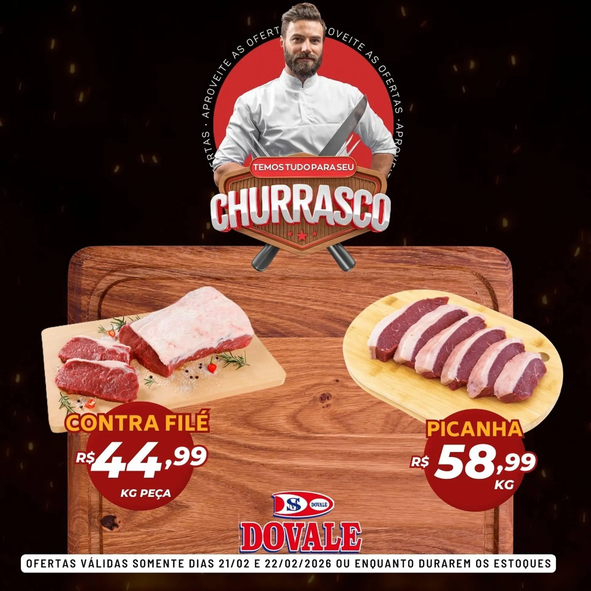 Encarte de Folheto Dovale 21 de fevereiro até 22 de fevereiro 2026 - Pagina 1