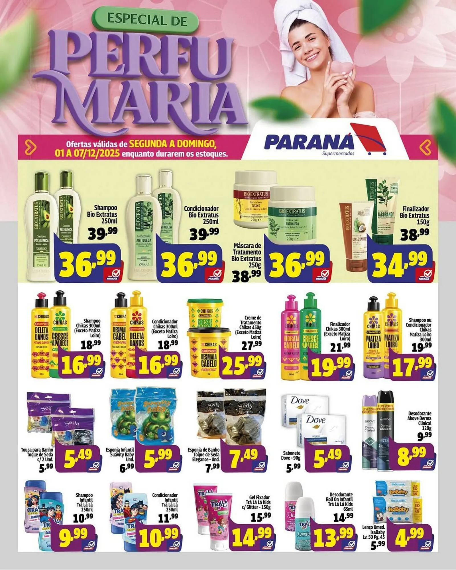 Encarte de Folheto Supermercado Paraná 1 de dezembro até 7 de dezembro 2025 - Pagina 1