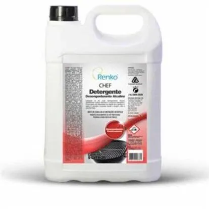 Detergente Desengordurante Chef Alcalino 5L 1 UN Renko